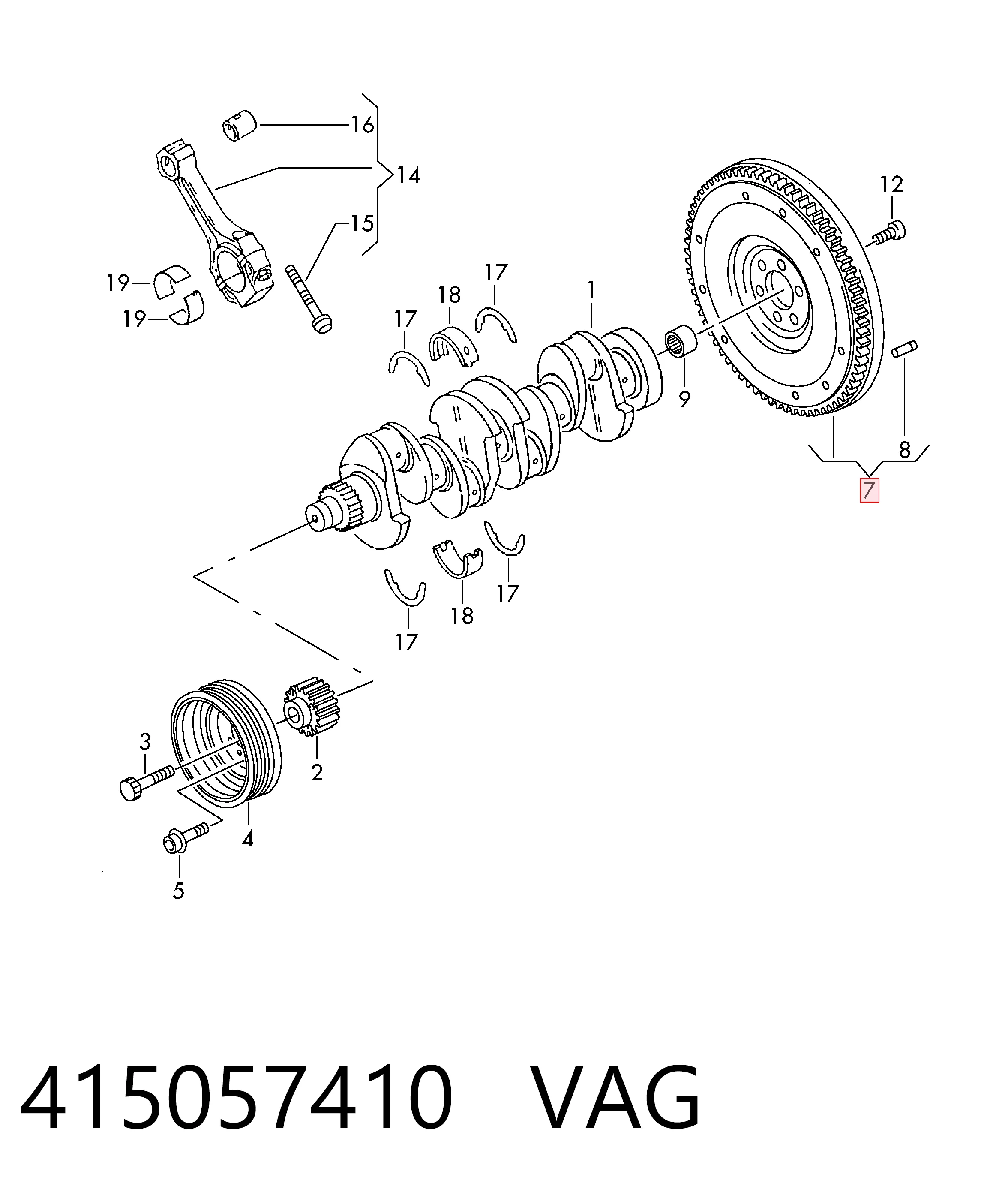 Volante motor F1A500NX Nexus