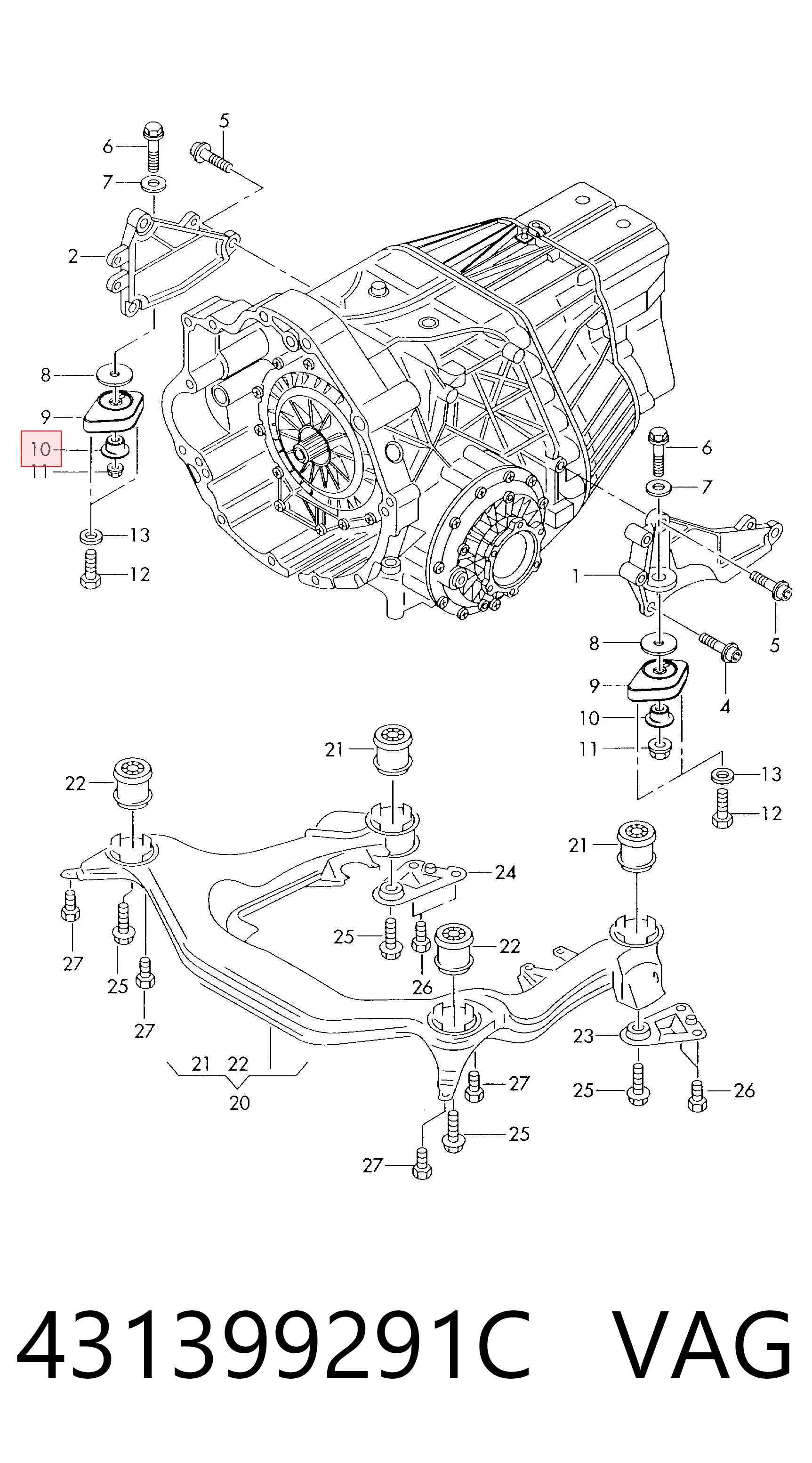 431399291C VAG