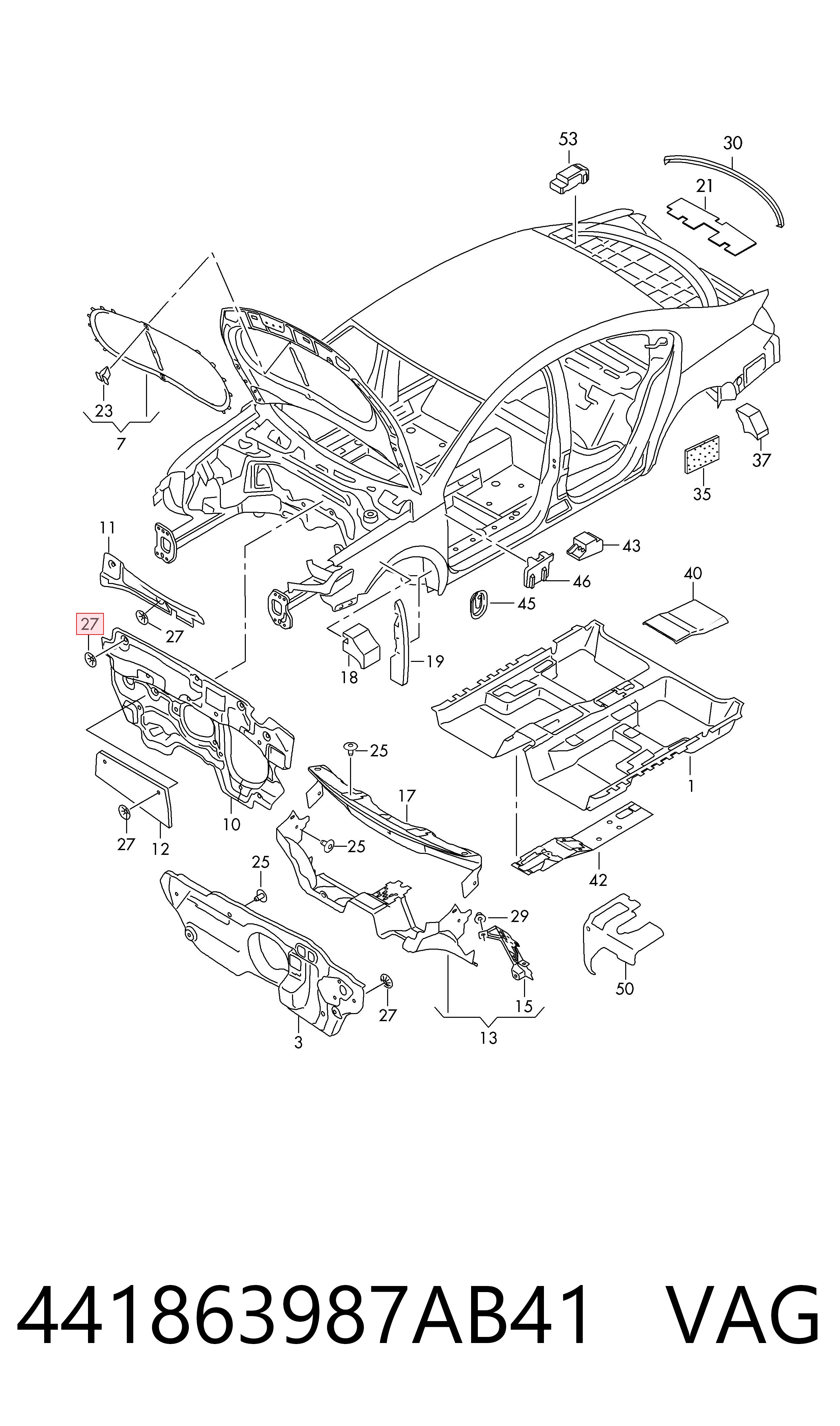 441863987AB41 VAG