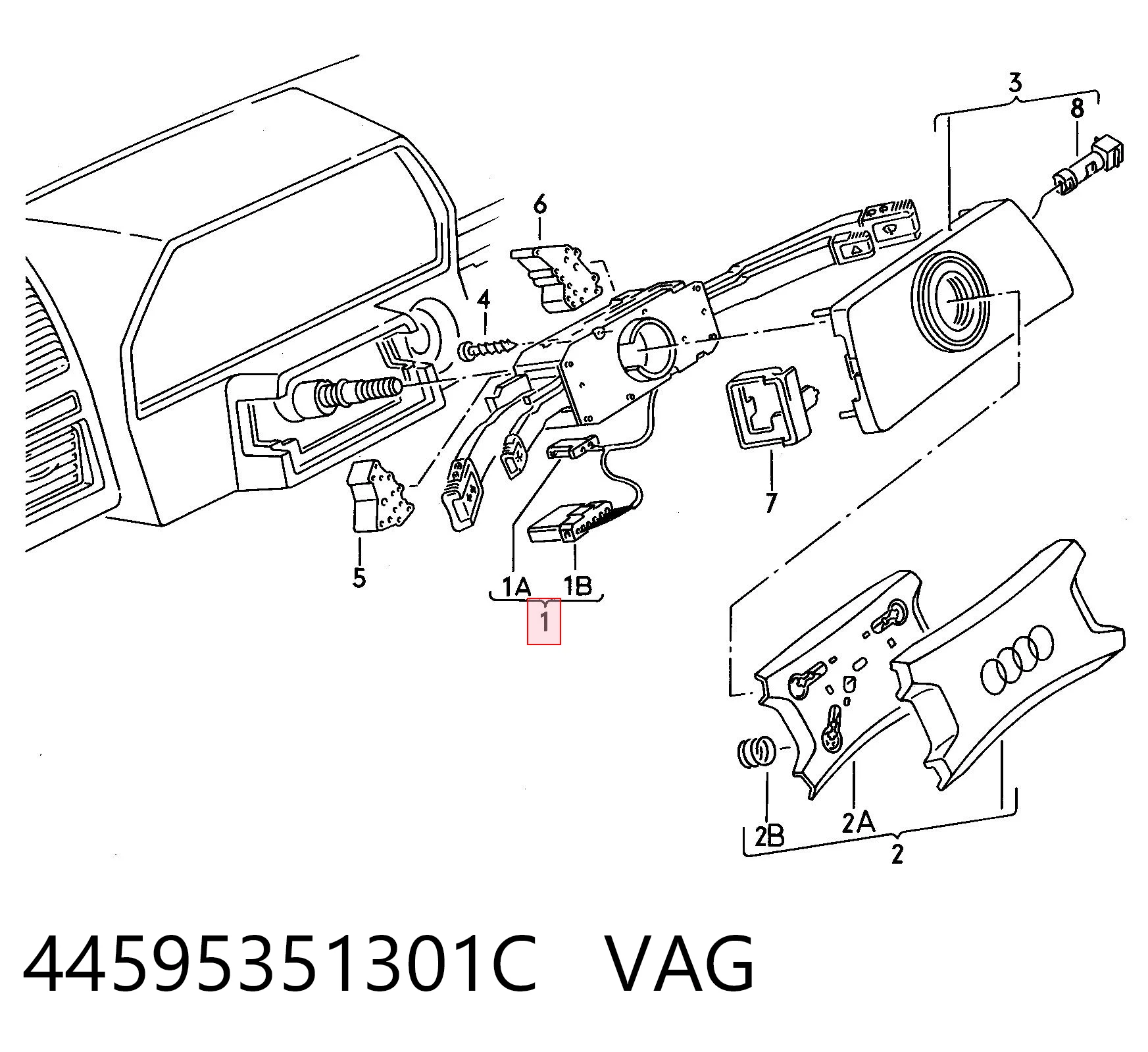 44595351301C VAG