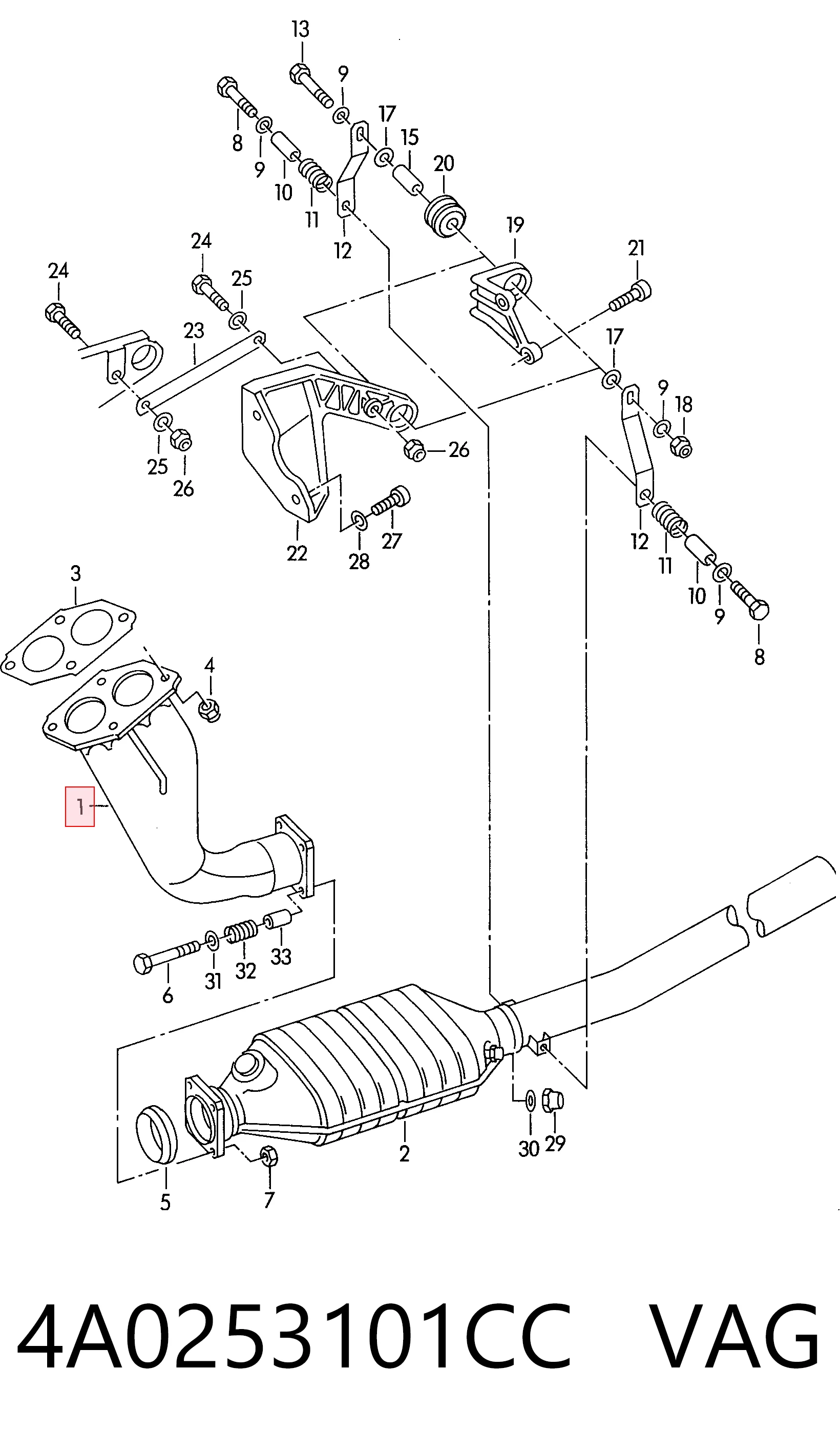 4A0253101CC VAG