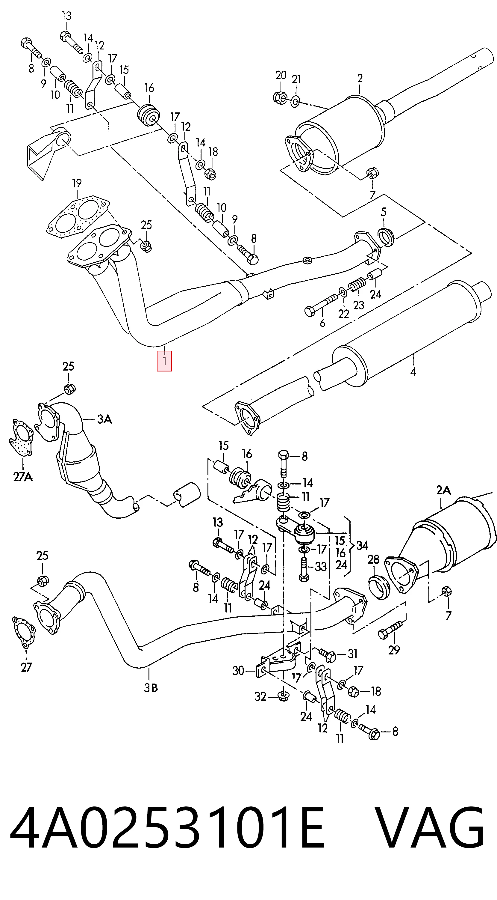 4A0253101E VAG