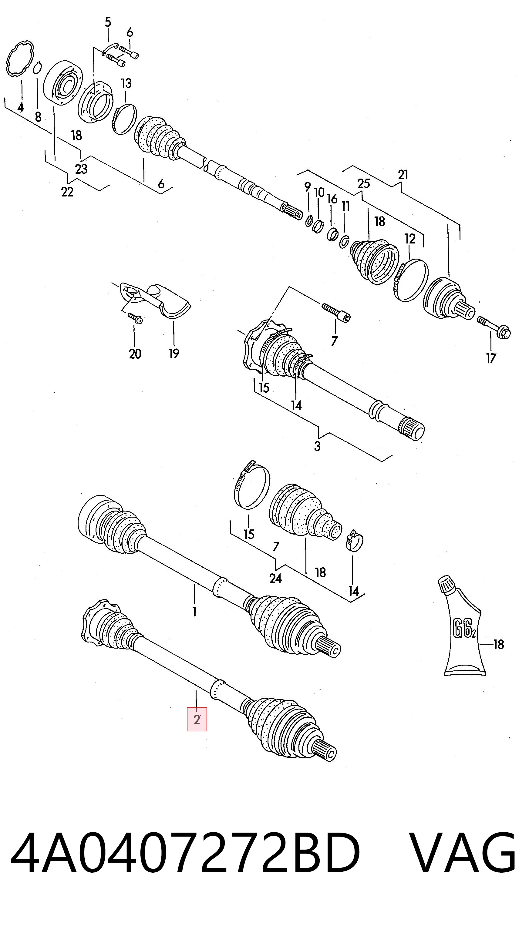 4A0407272BD VAG