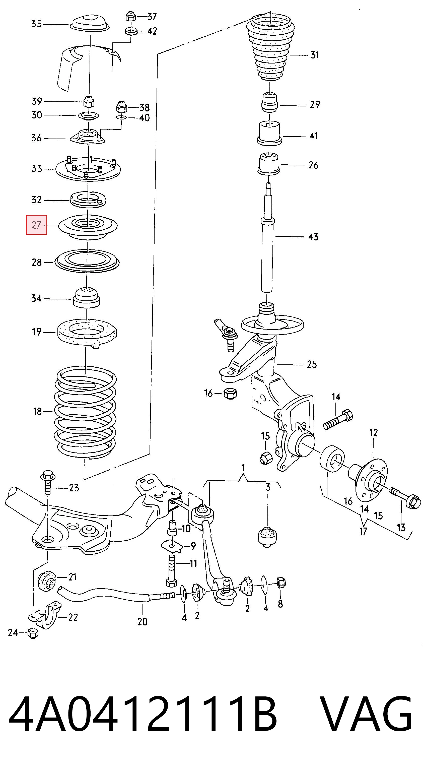 4A0412111B VAG