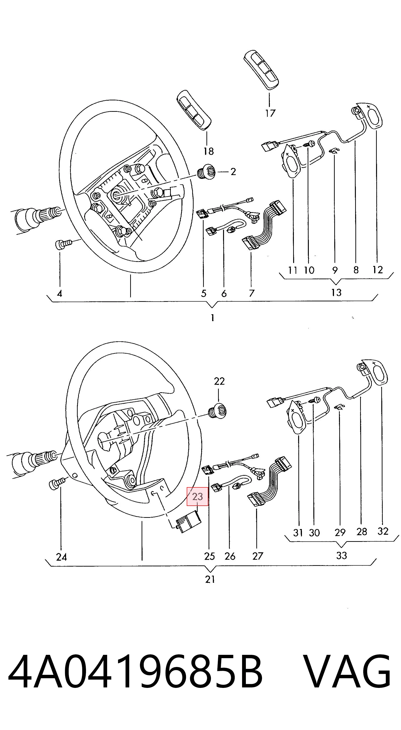 4A0419685B VAG 