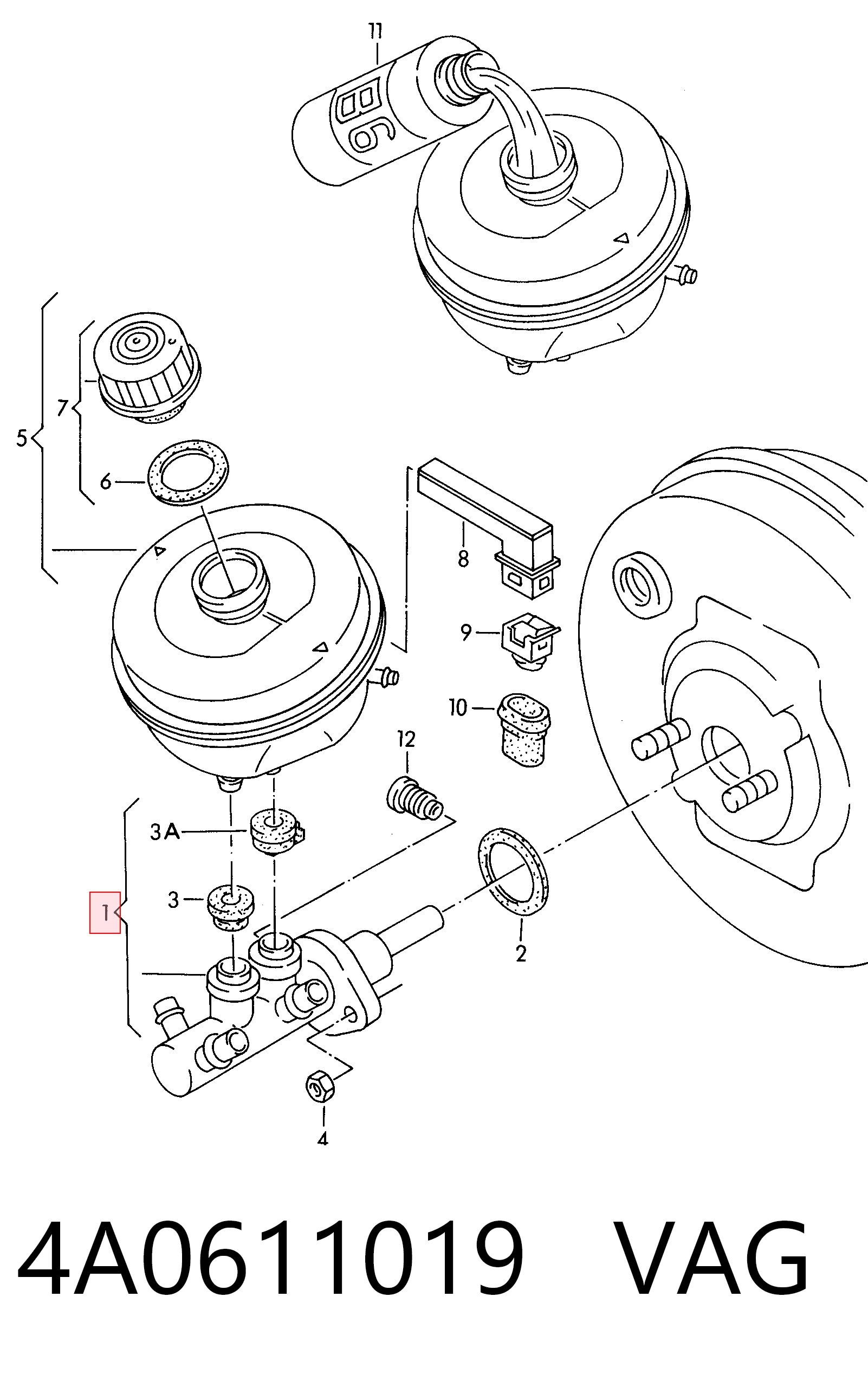 4A0611019 VAG