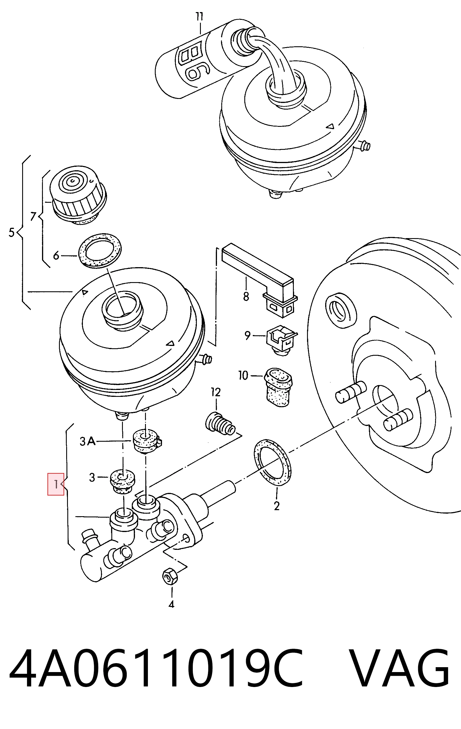 4A0611019C VAG