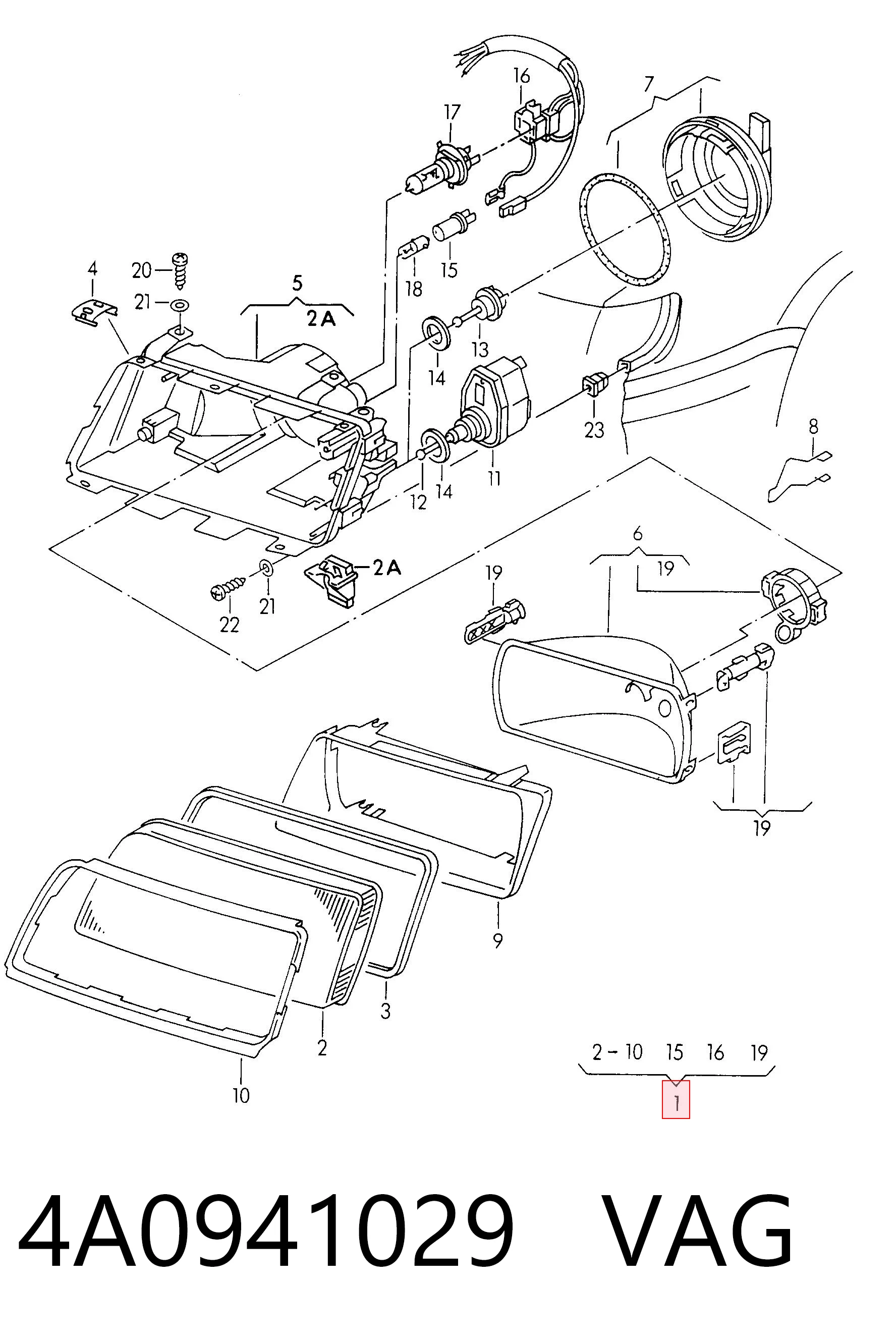 4A0941029 VAG