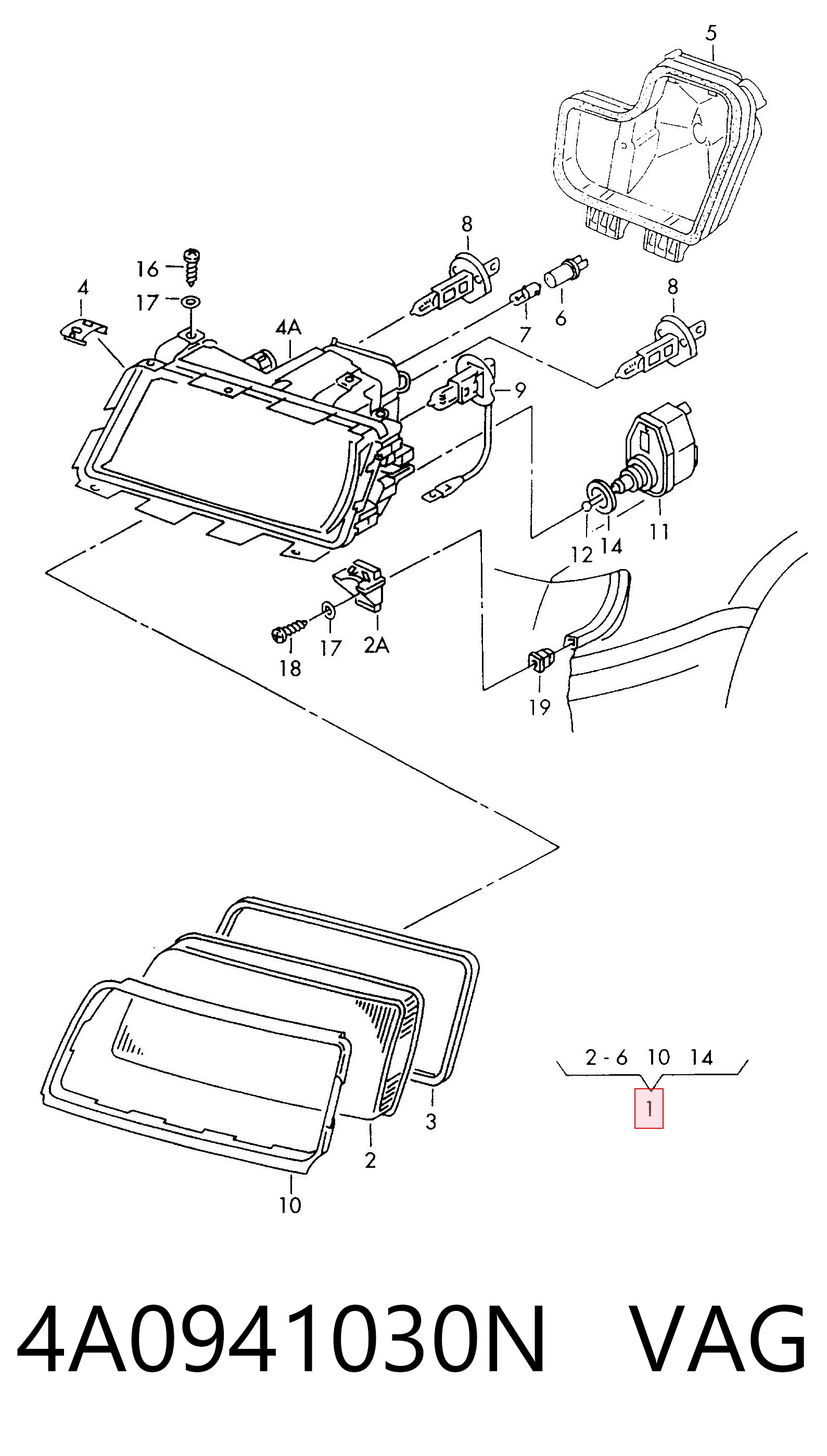 4A0941030N VAG