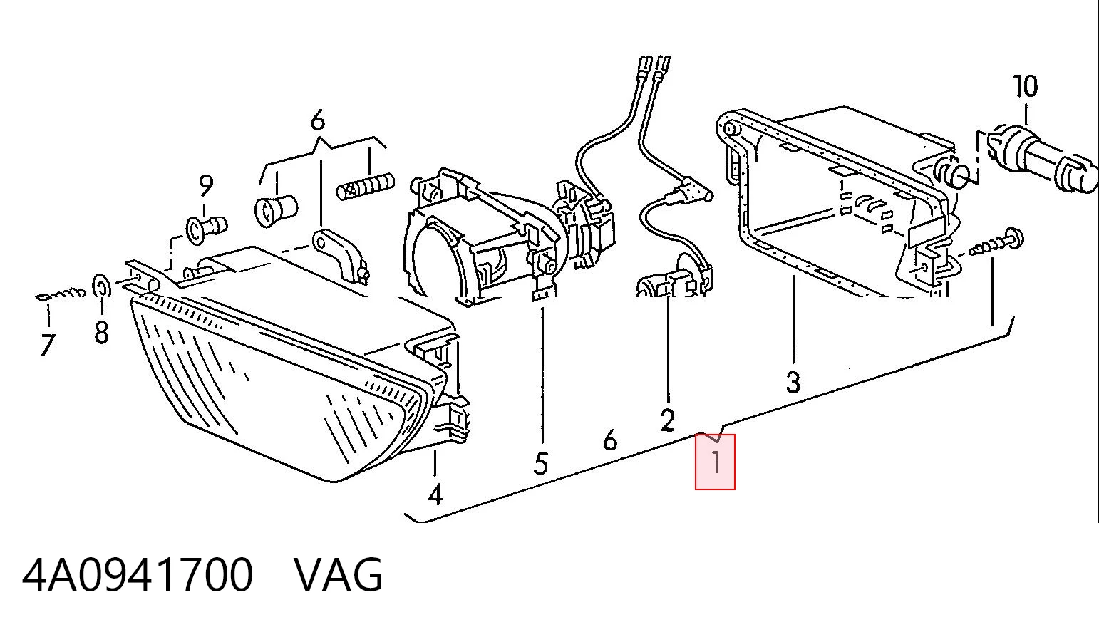 4A0941700 VAG