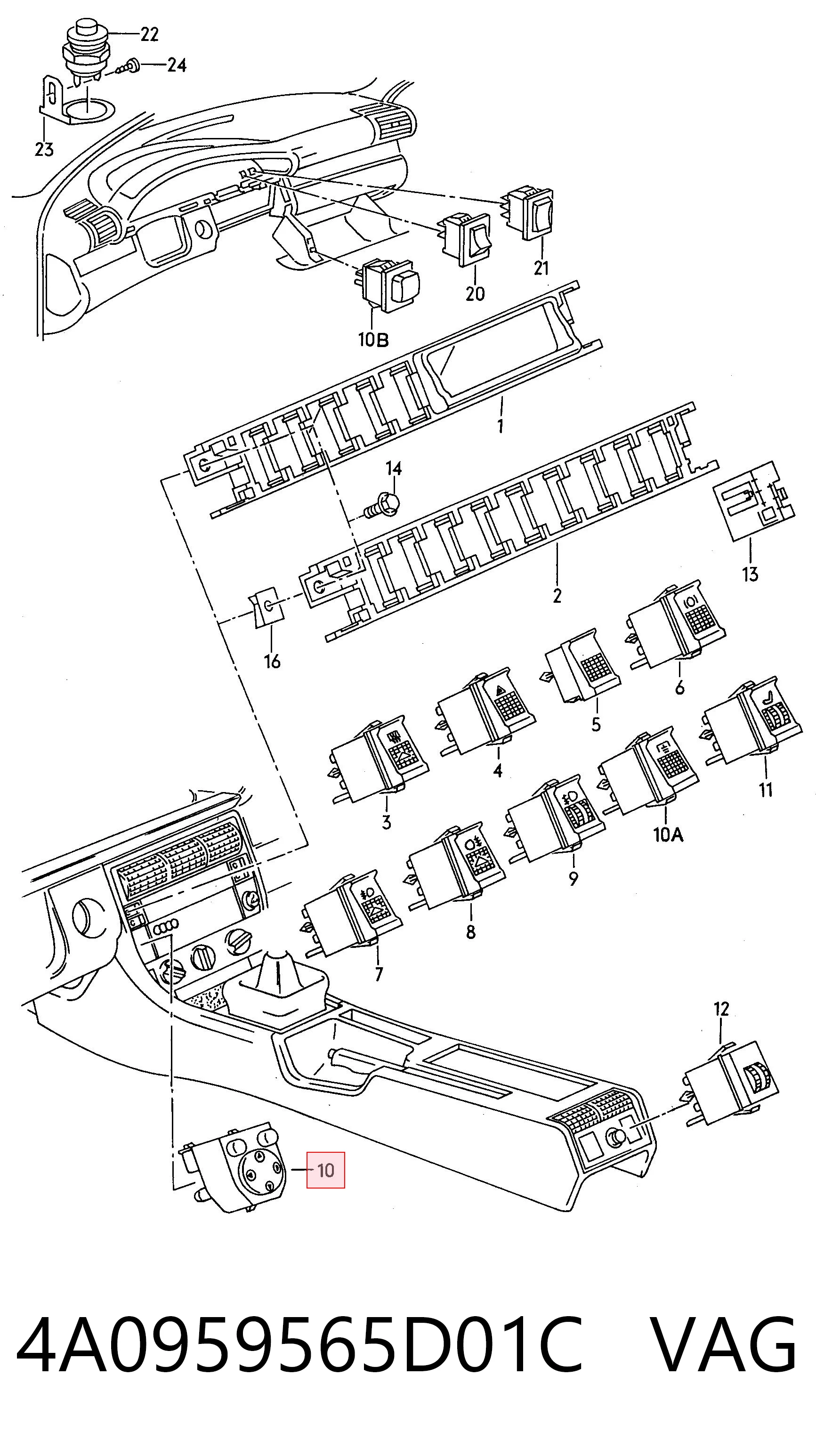 4A0959565D01C VAG