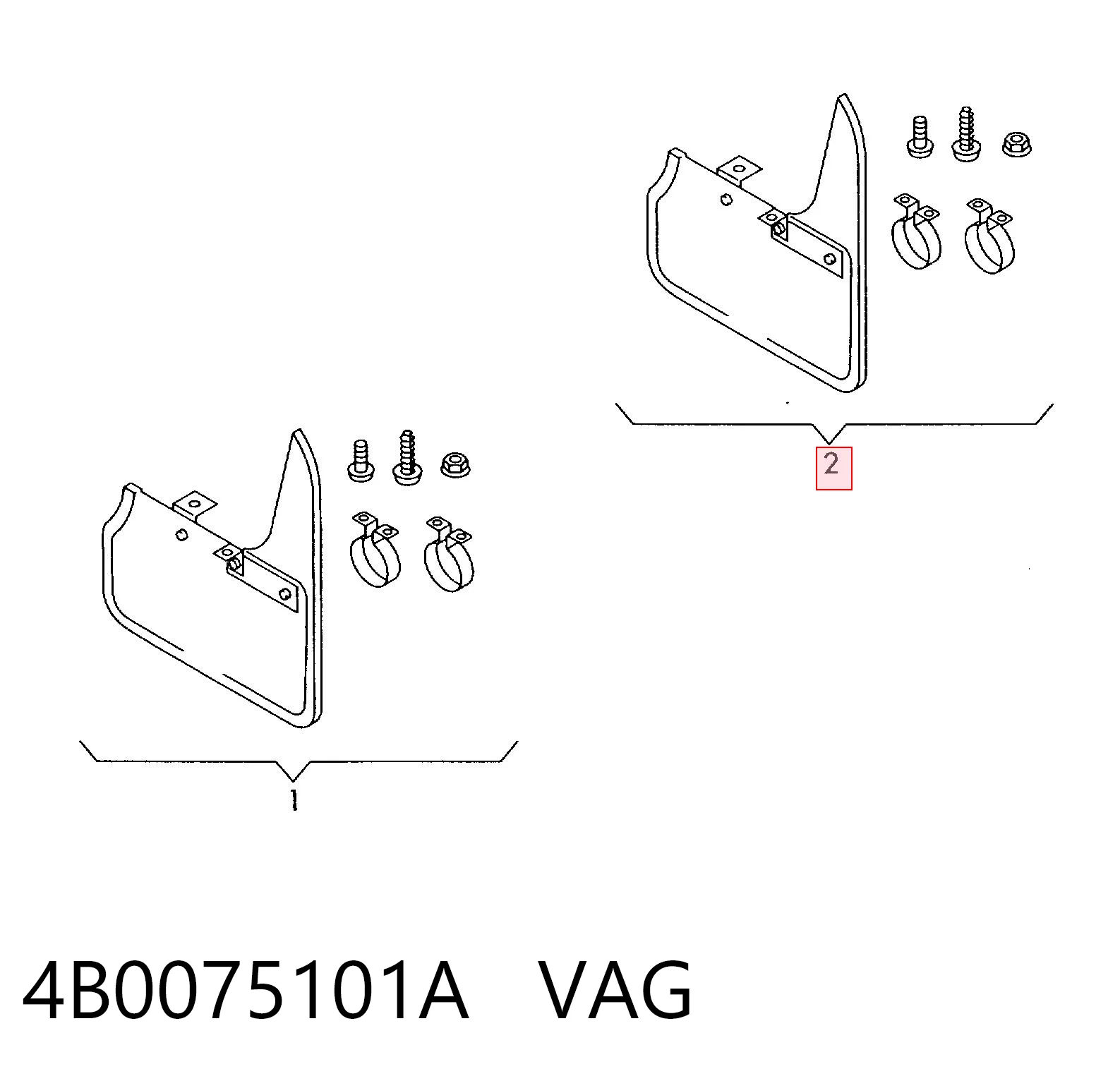 Comprar Juego de faldillas traseras Audi A6 4B2, 4B4 a bajo precio
