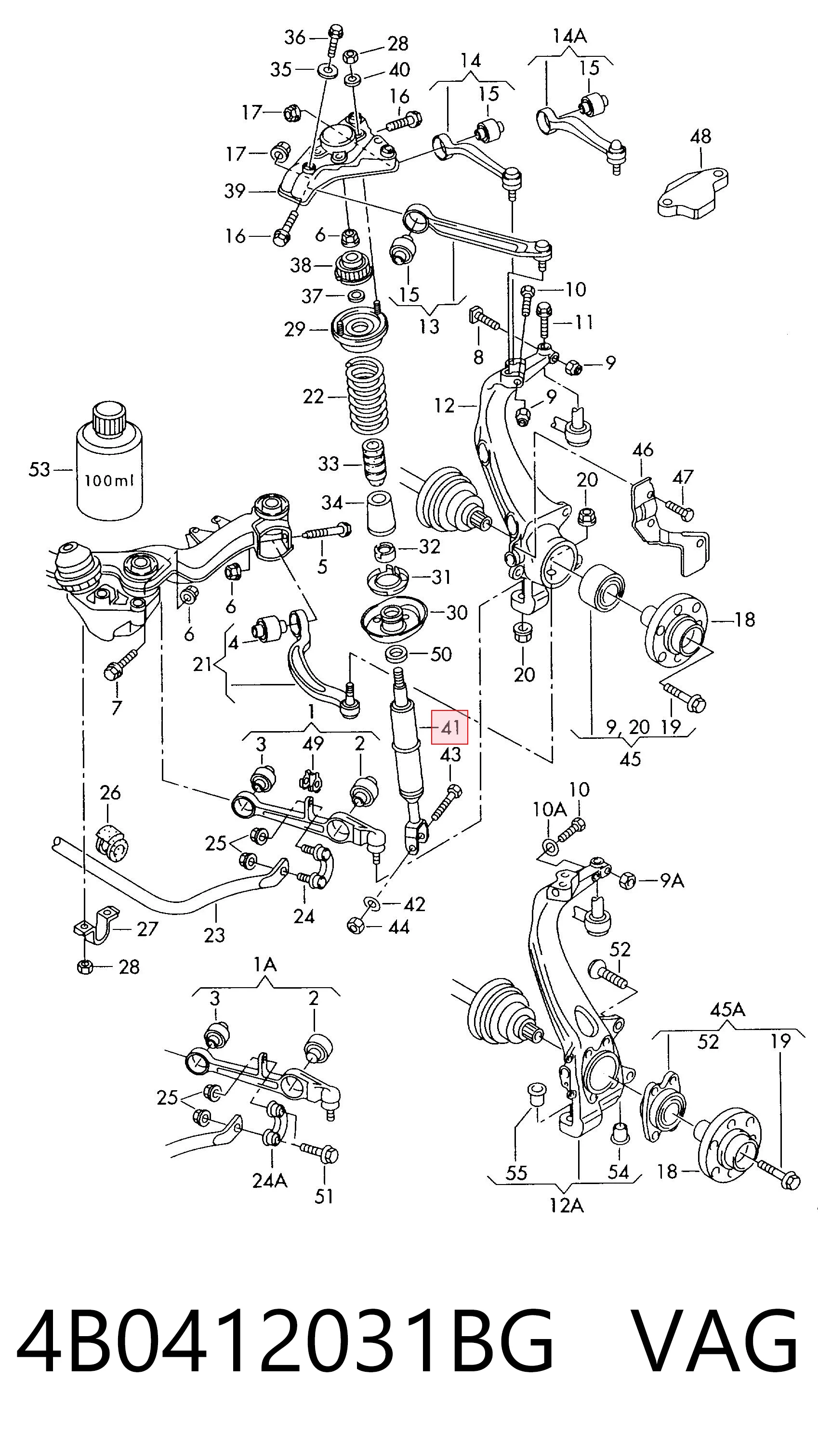 4B0412031BG VAG