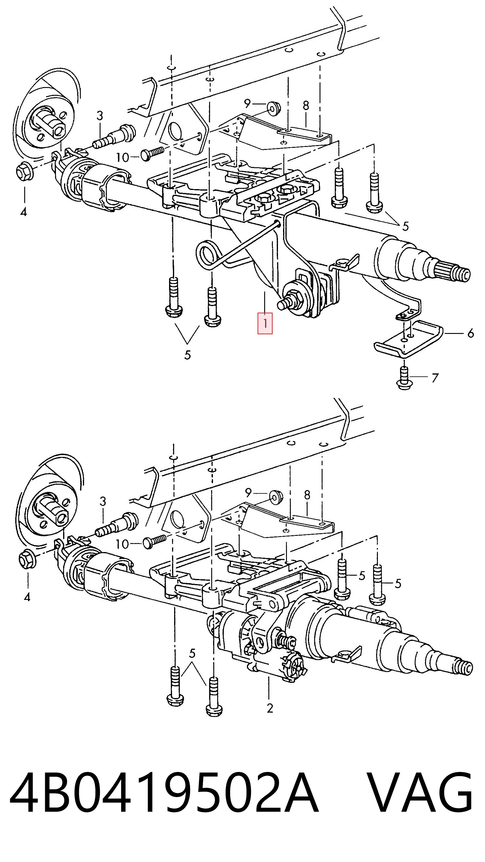 4B0419502A VAG