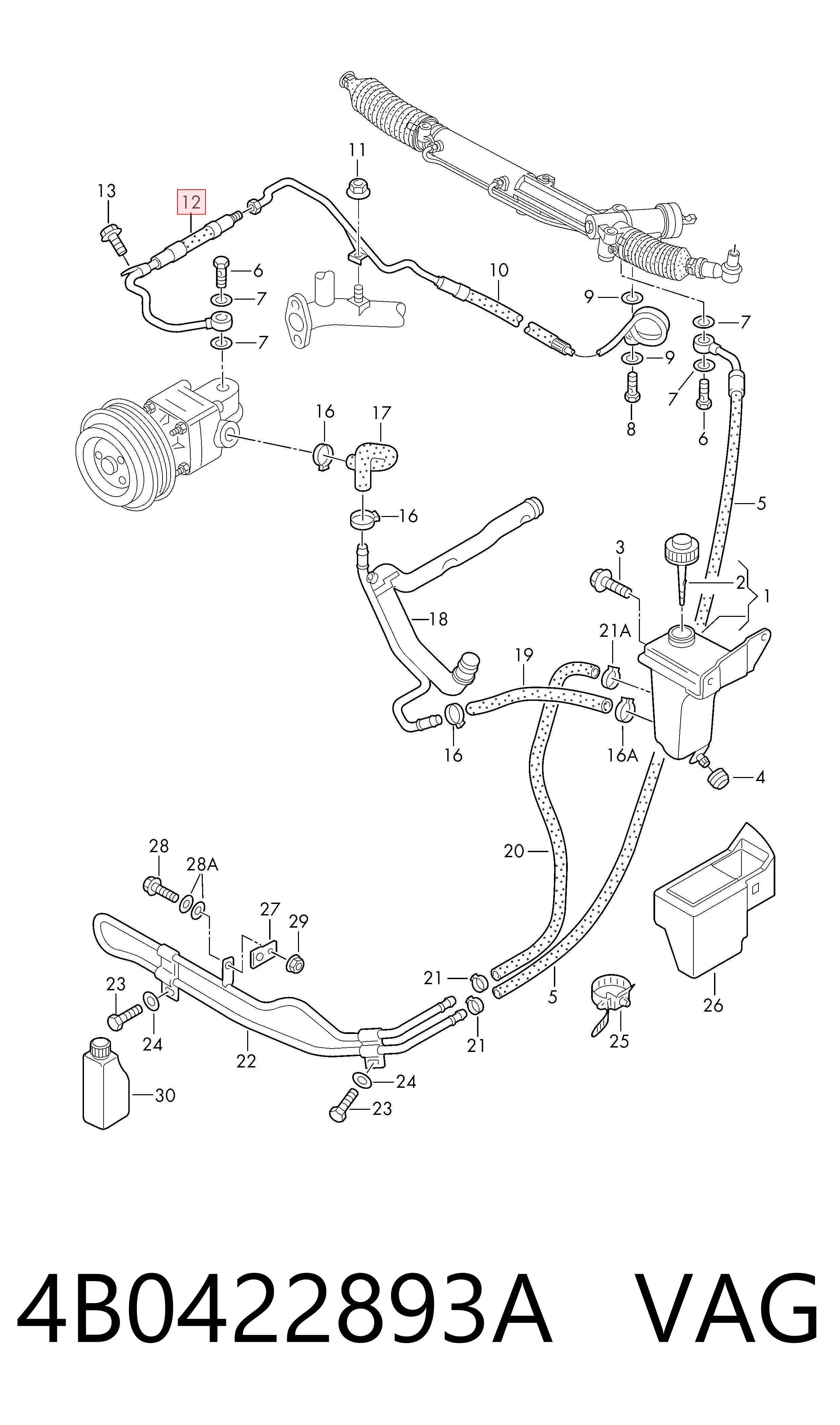 4B0422893A VAG