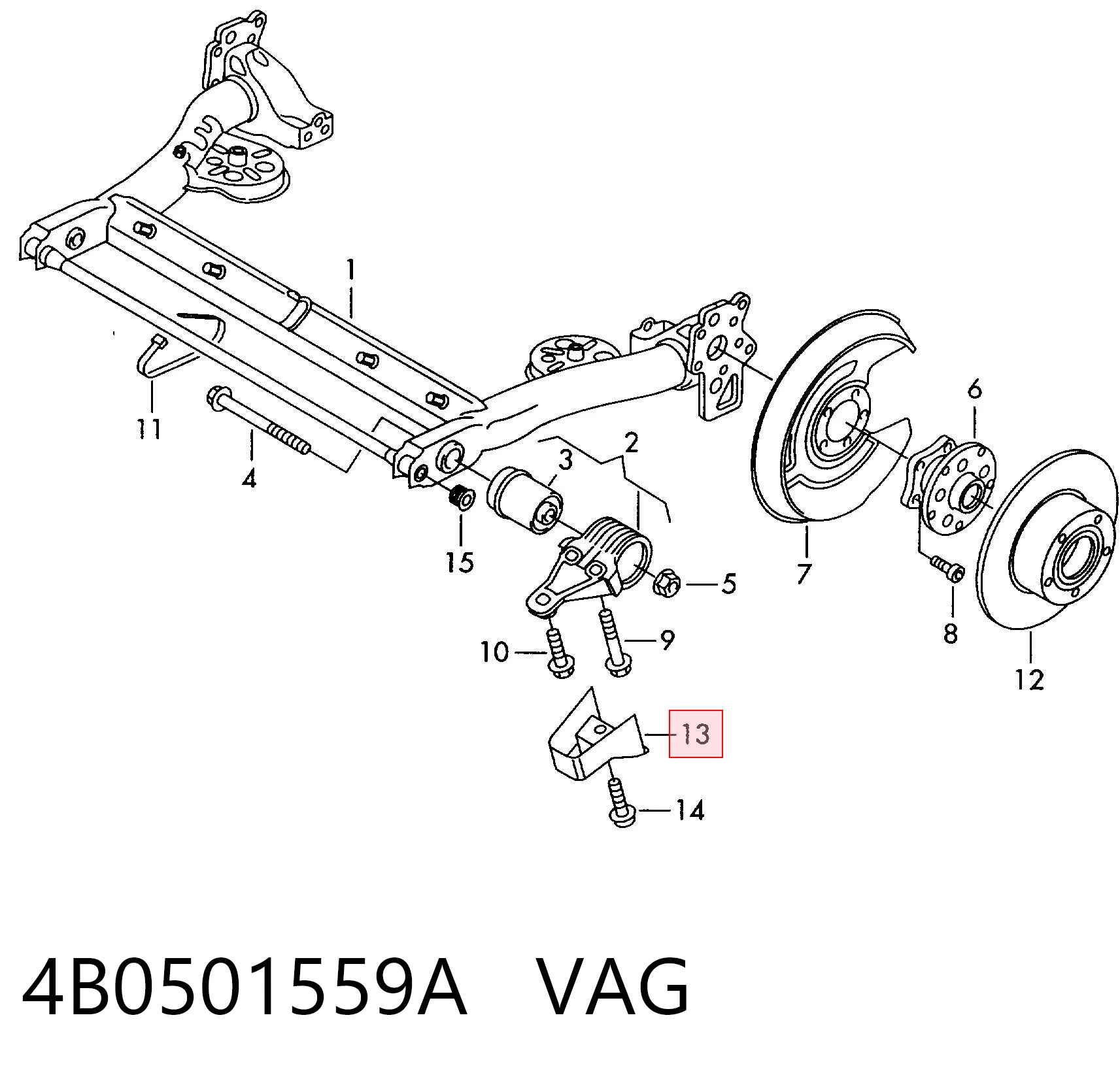 4B0501559A VAG