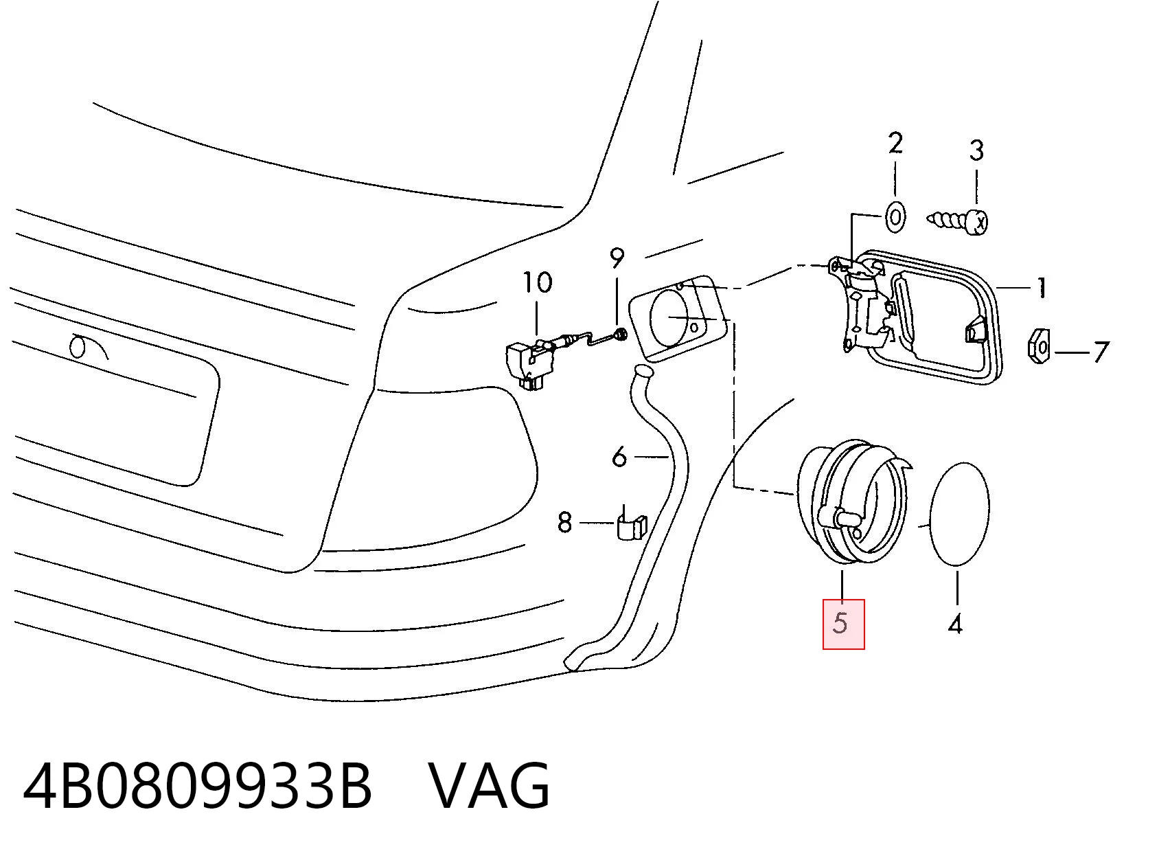 4B0809933B VAG