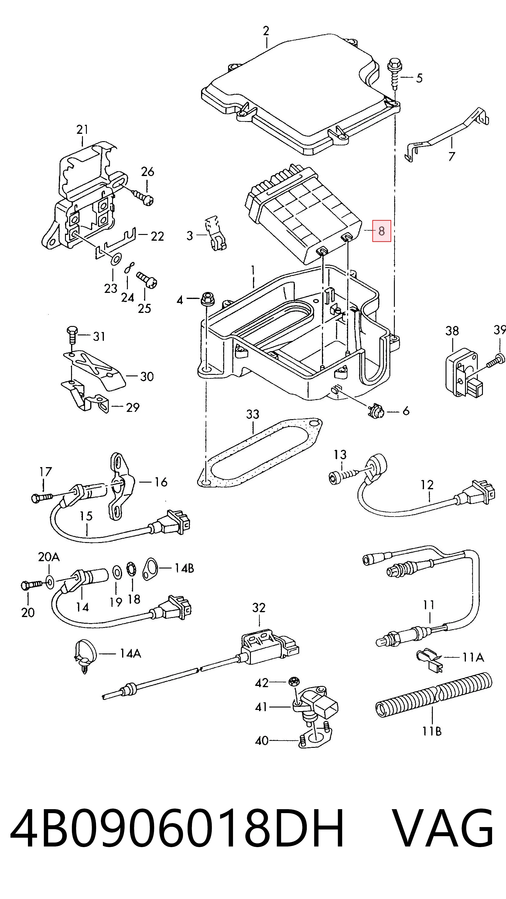 4B0906018DH VAG