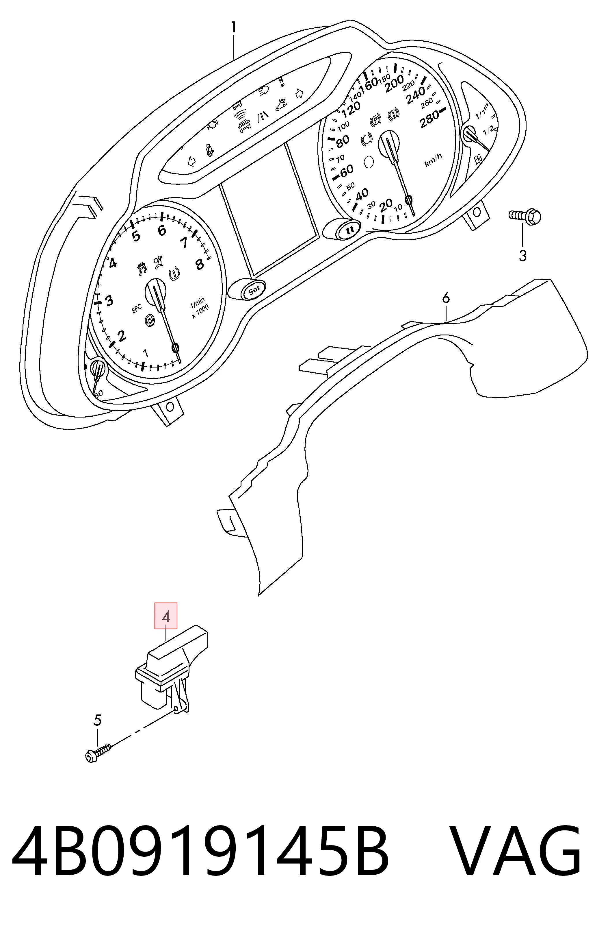 4B0919145B VAG