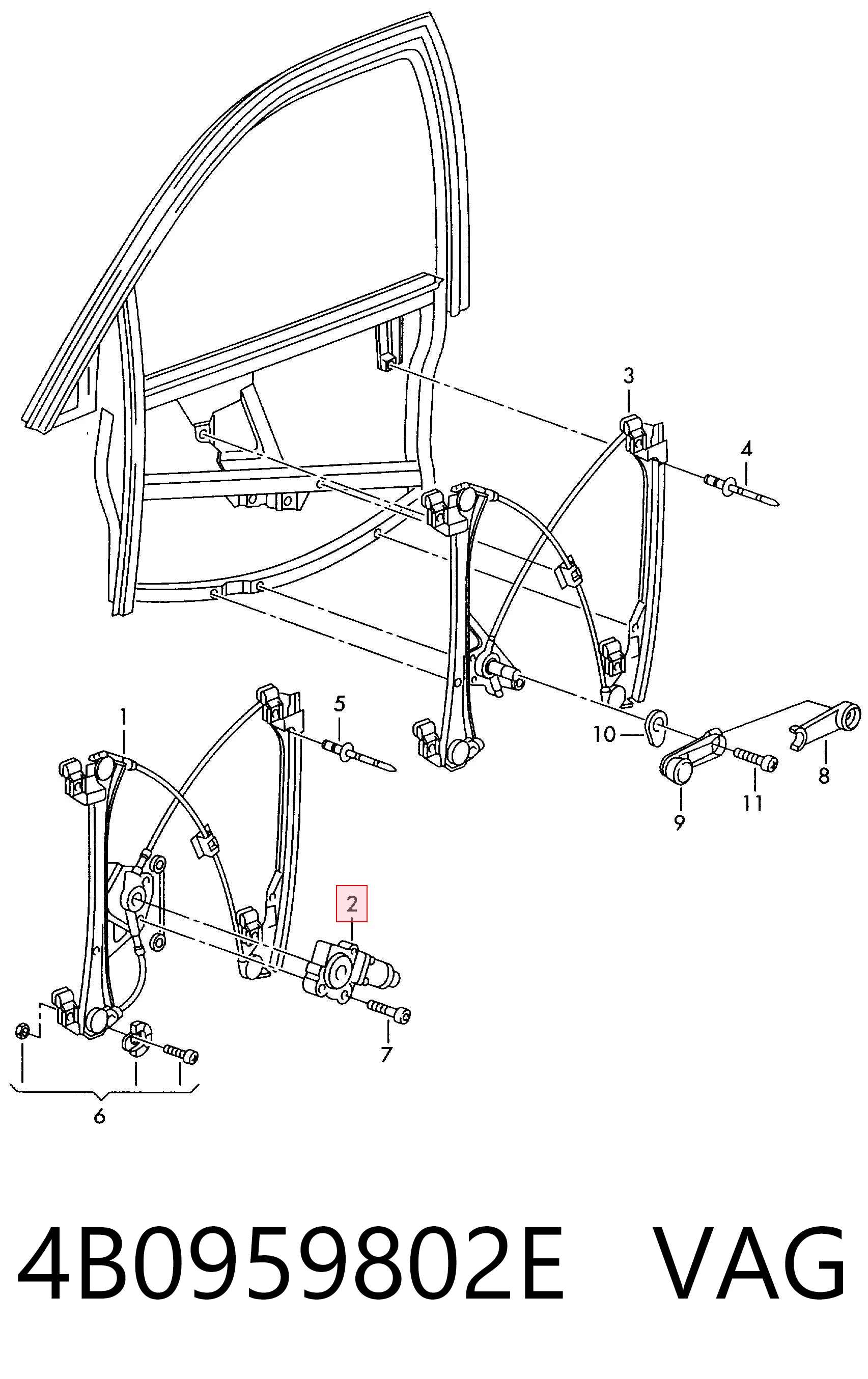 4B0959802E VAG