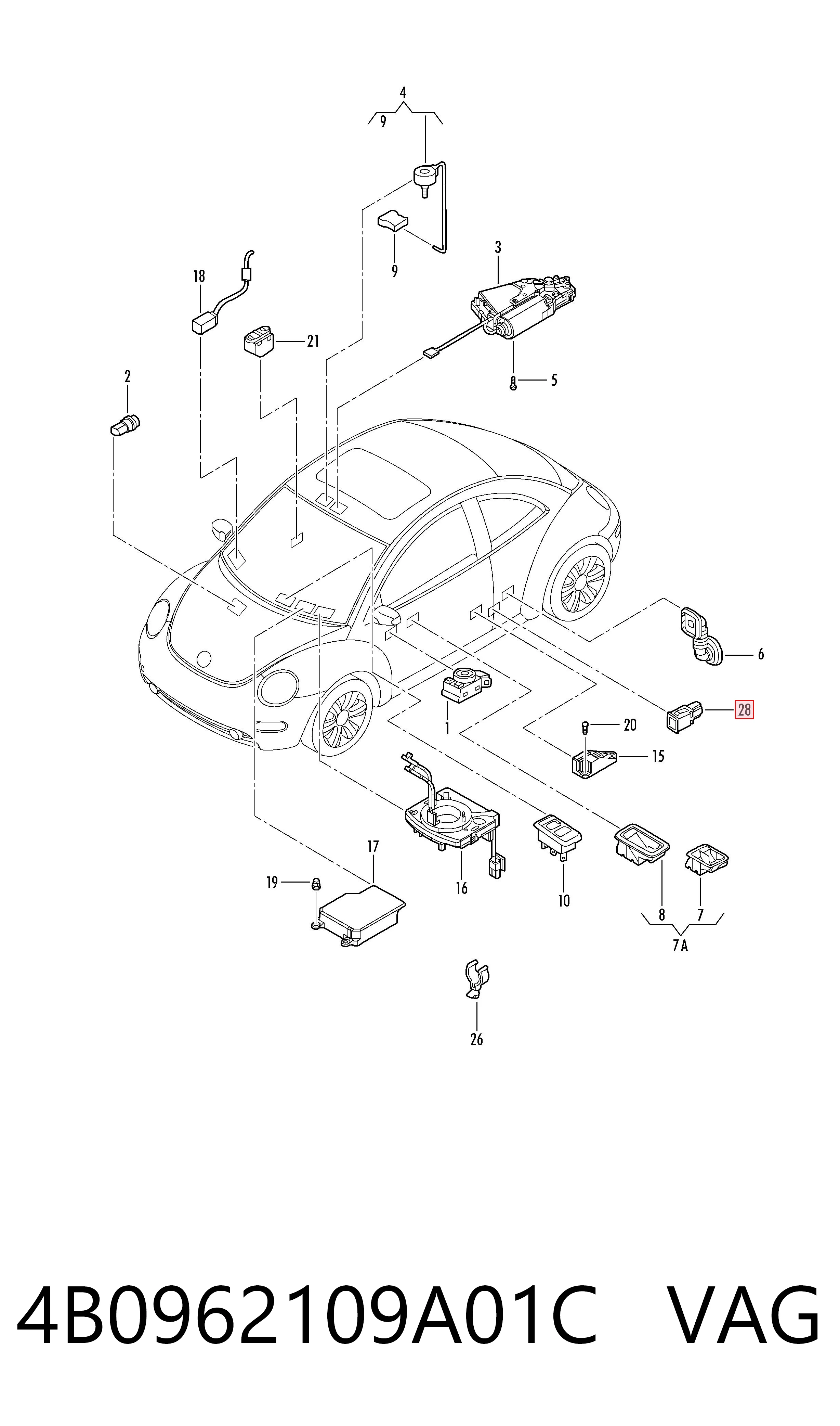 4B0962109A01C VAG 