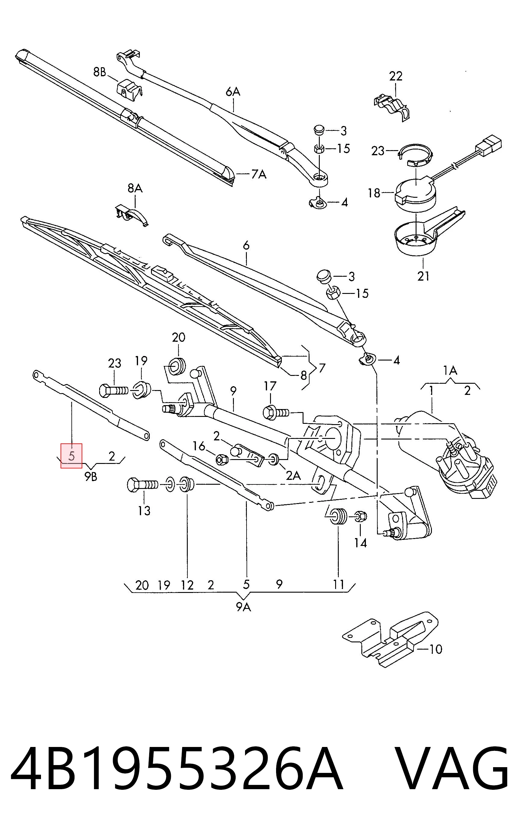 4B1955326A VAG
