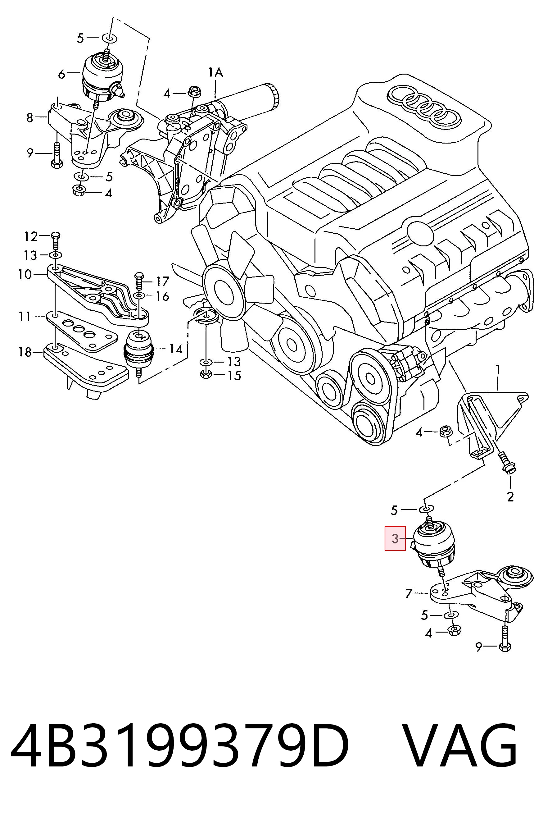 4B3199379D VAG