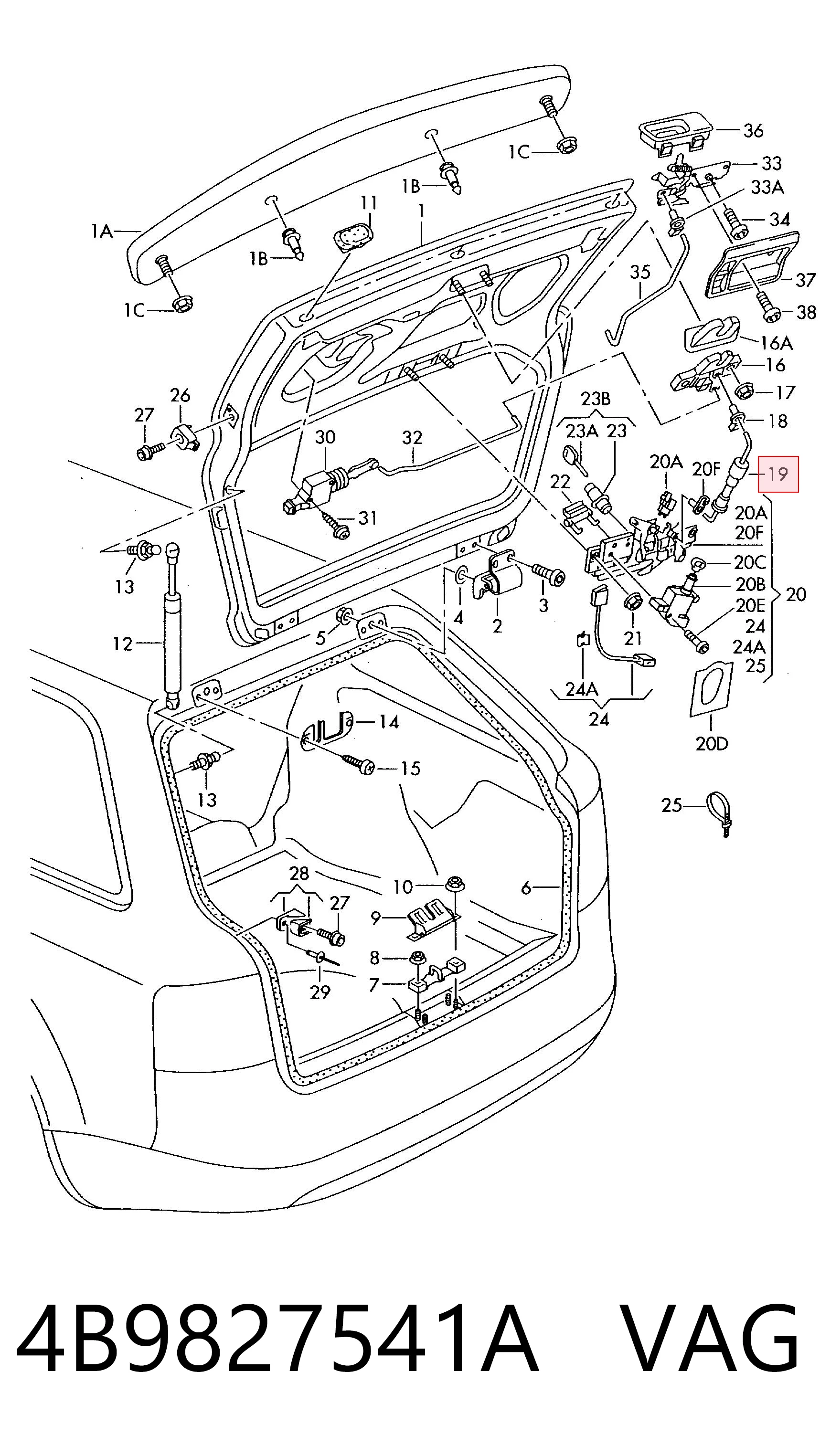 4B9827541A VAG