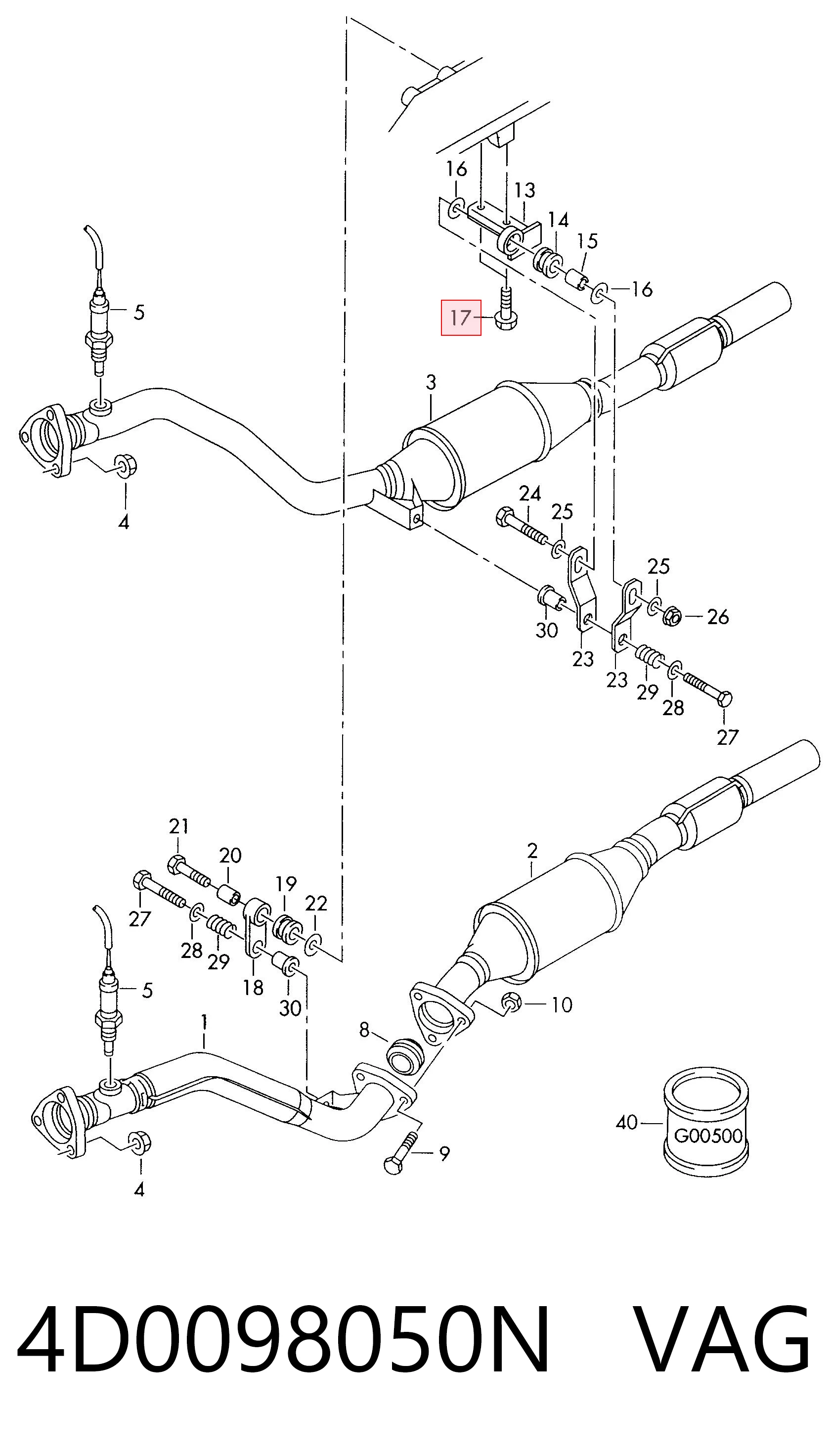 4D0098050N VAG