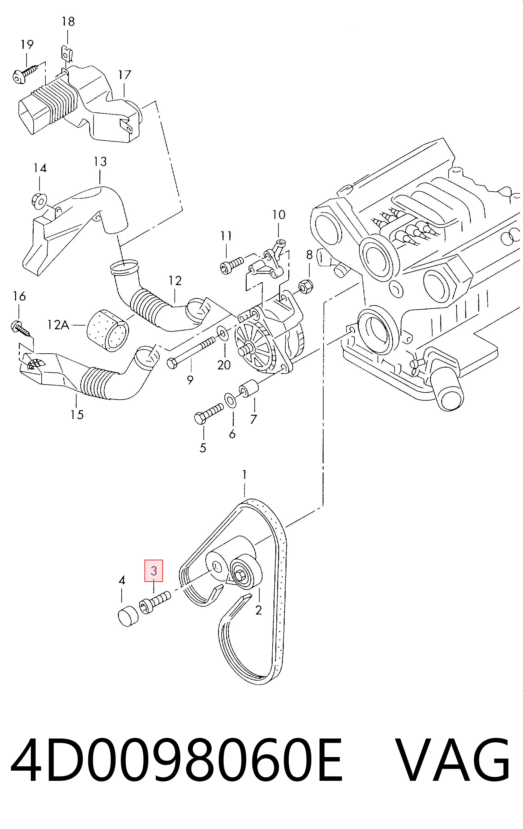4D0098060E VAG