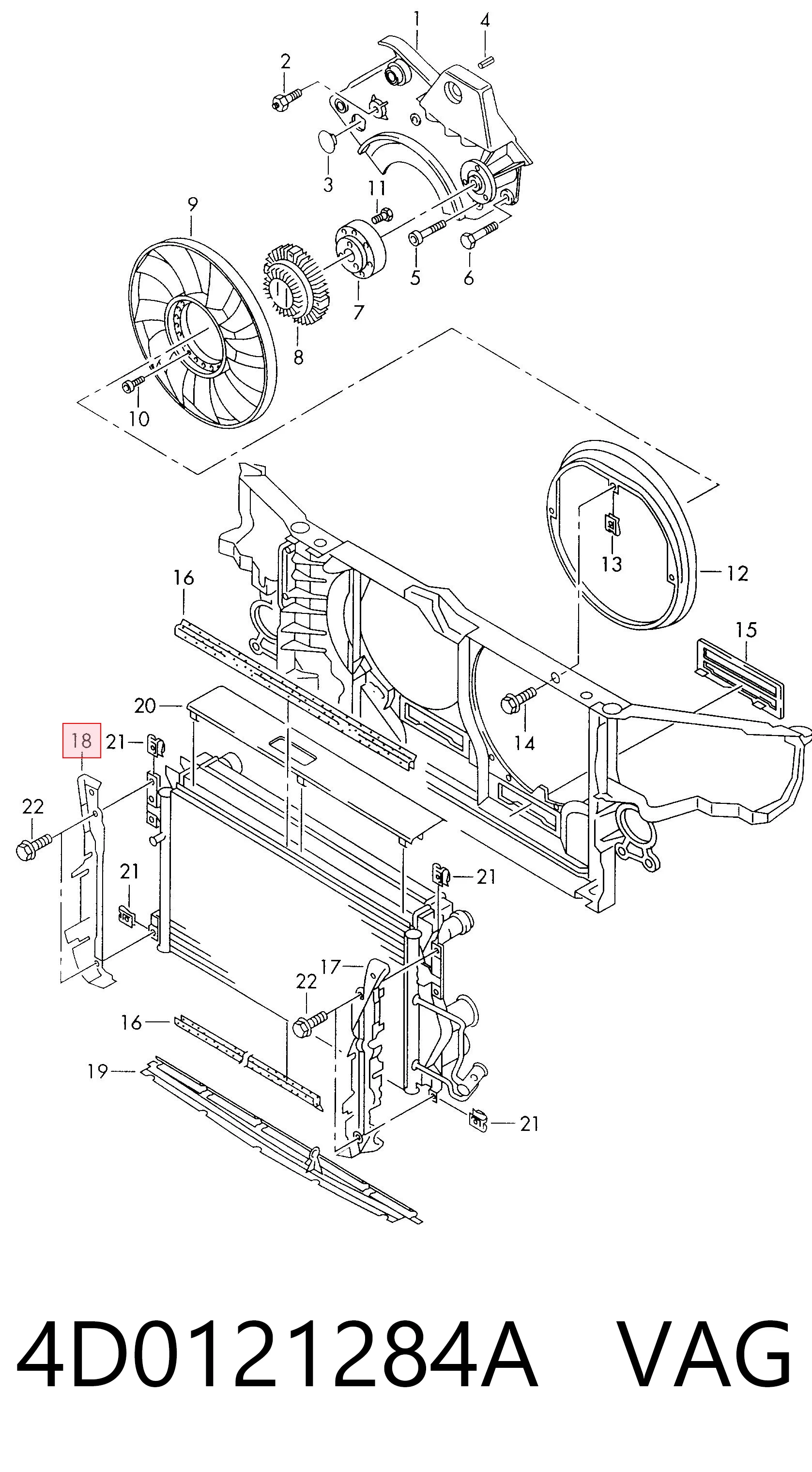4D0121284A VAG