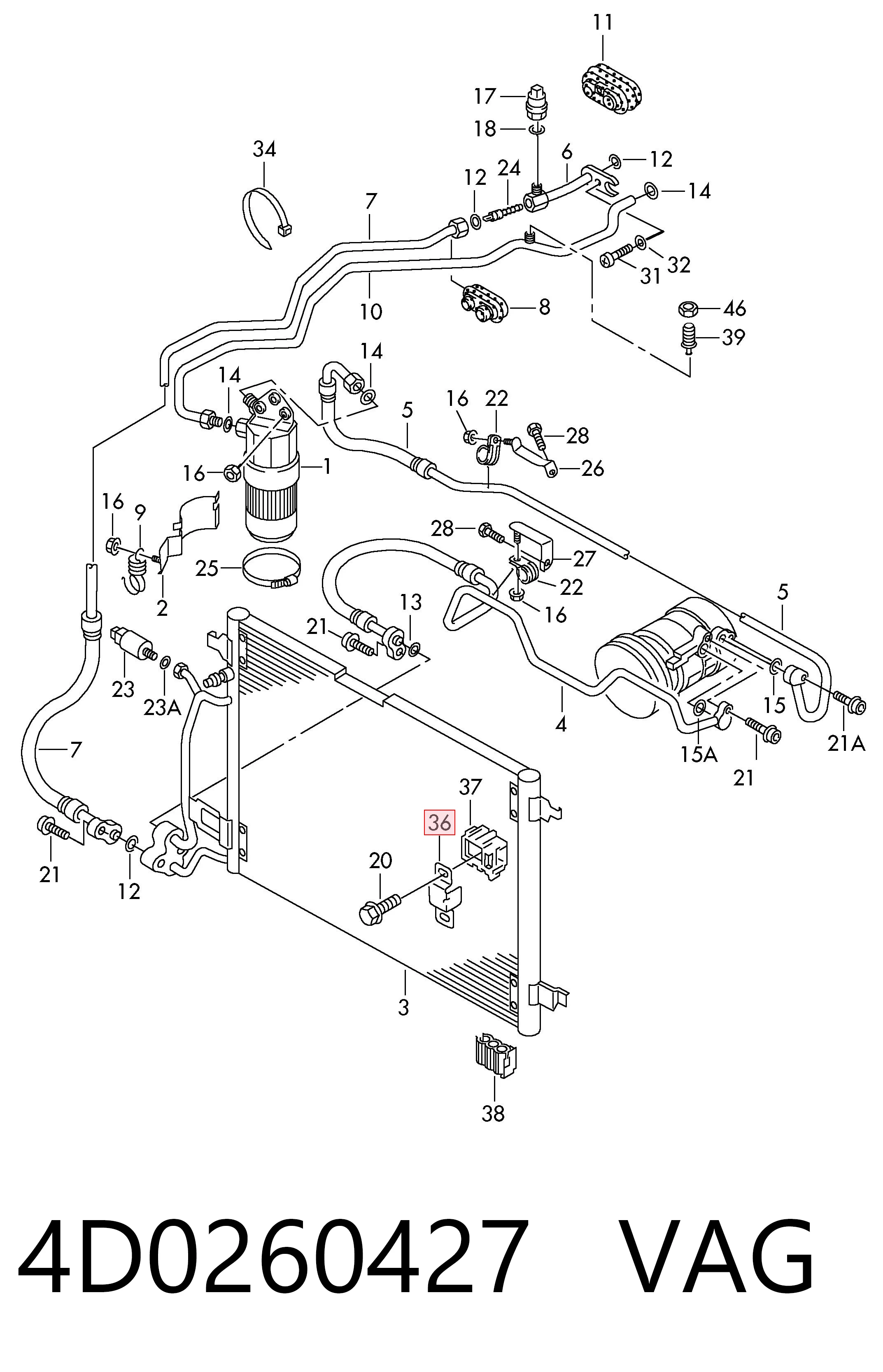 4D0260427 VAG 