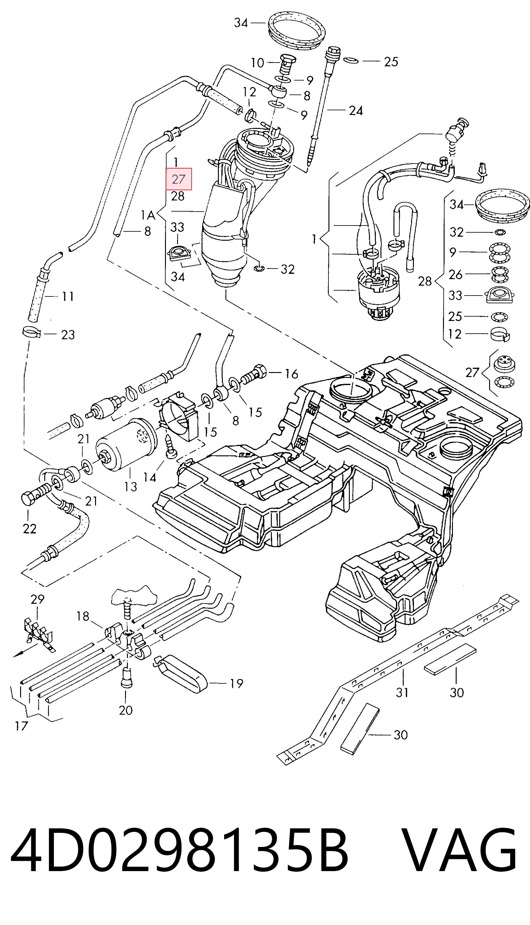 4D0298135B VAG