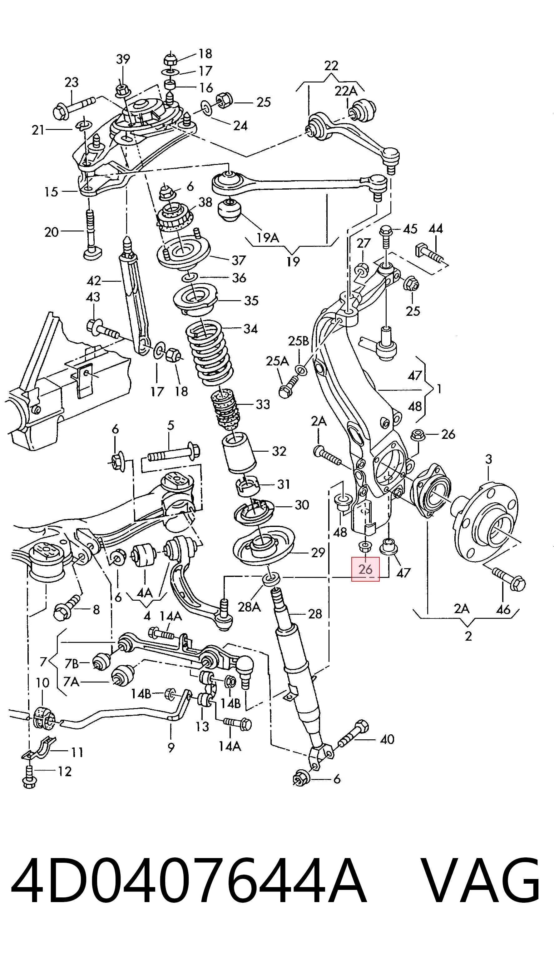 4D0407644A VAG 