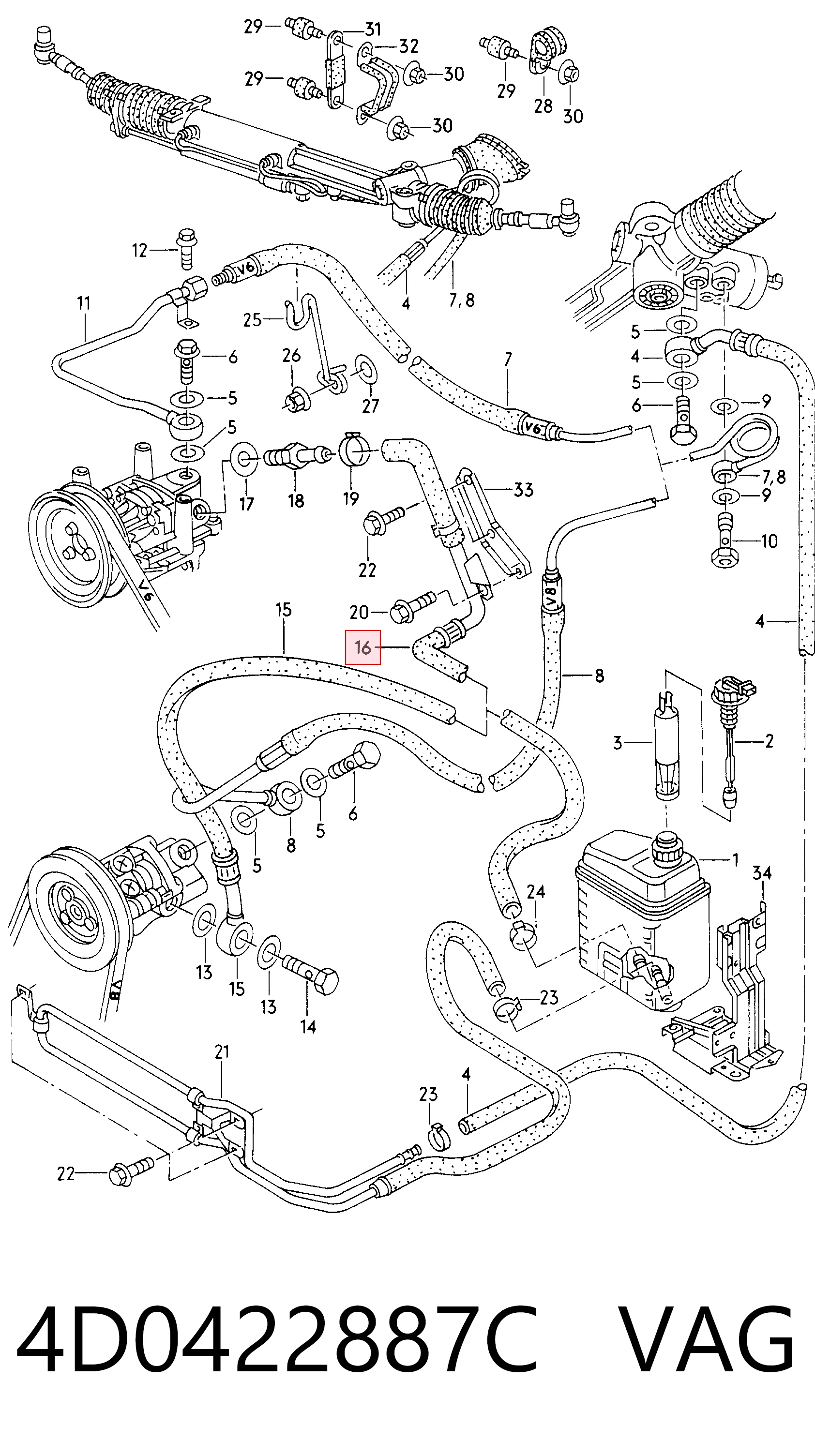 4D0422887C VAG