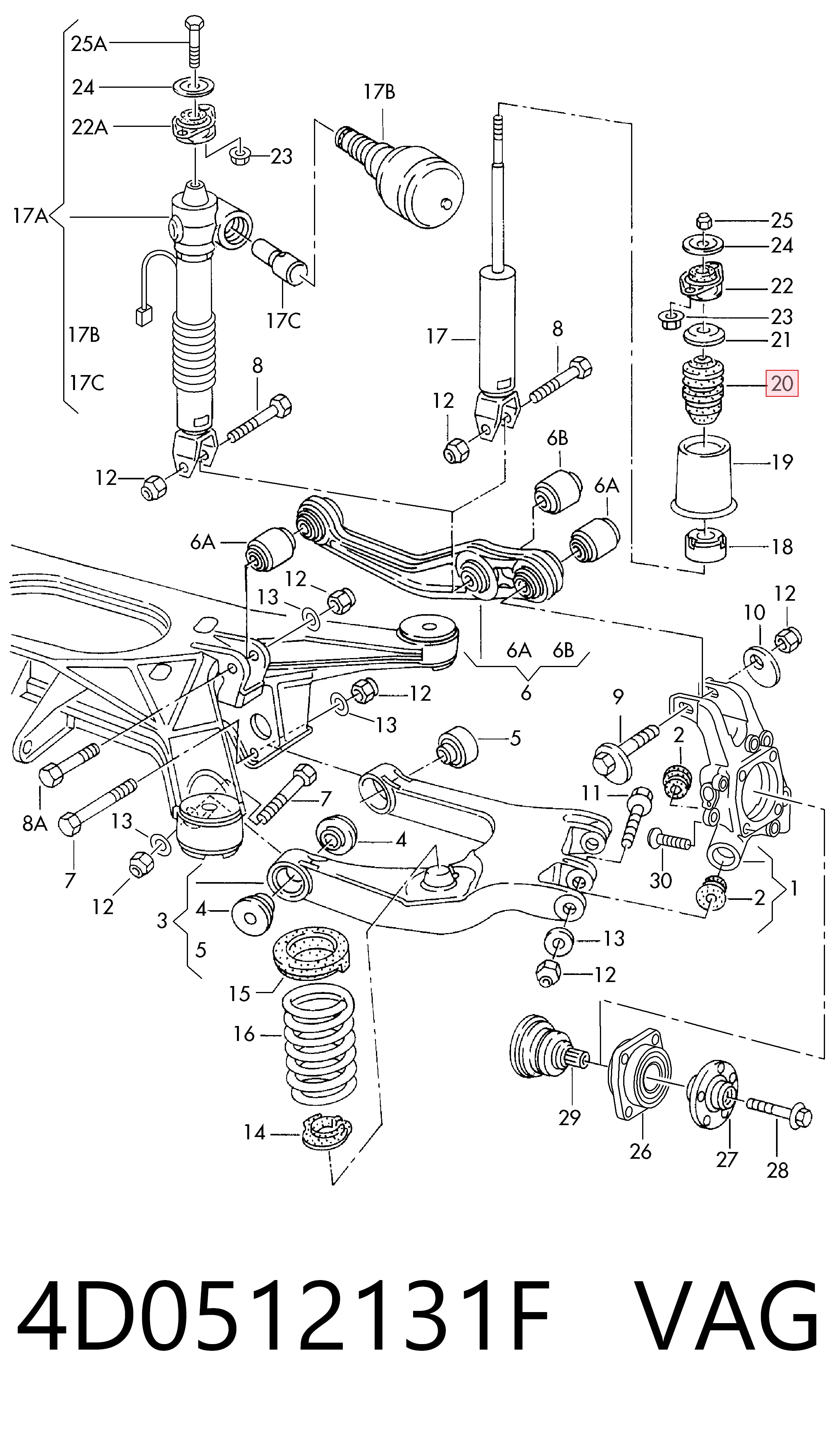 4D0512131F VAG