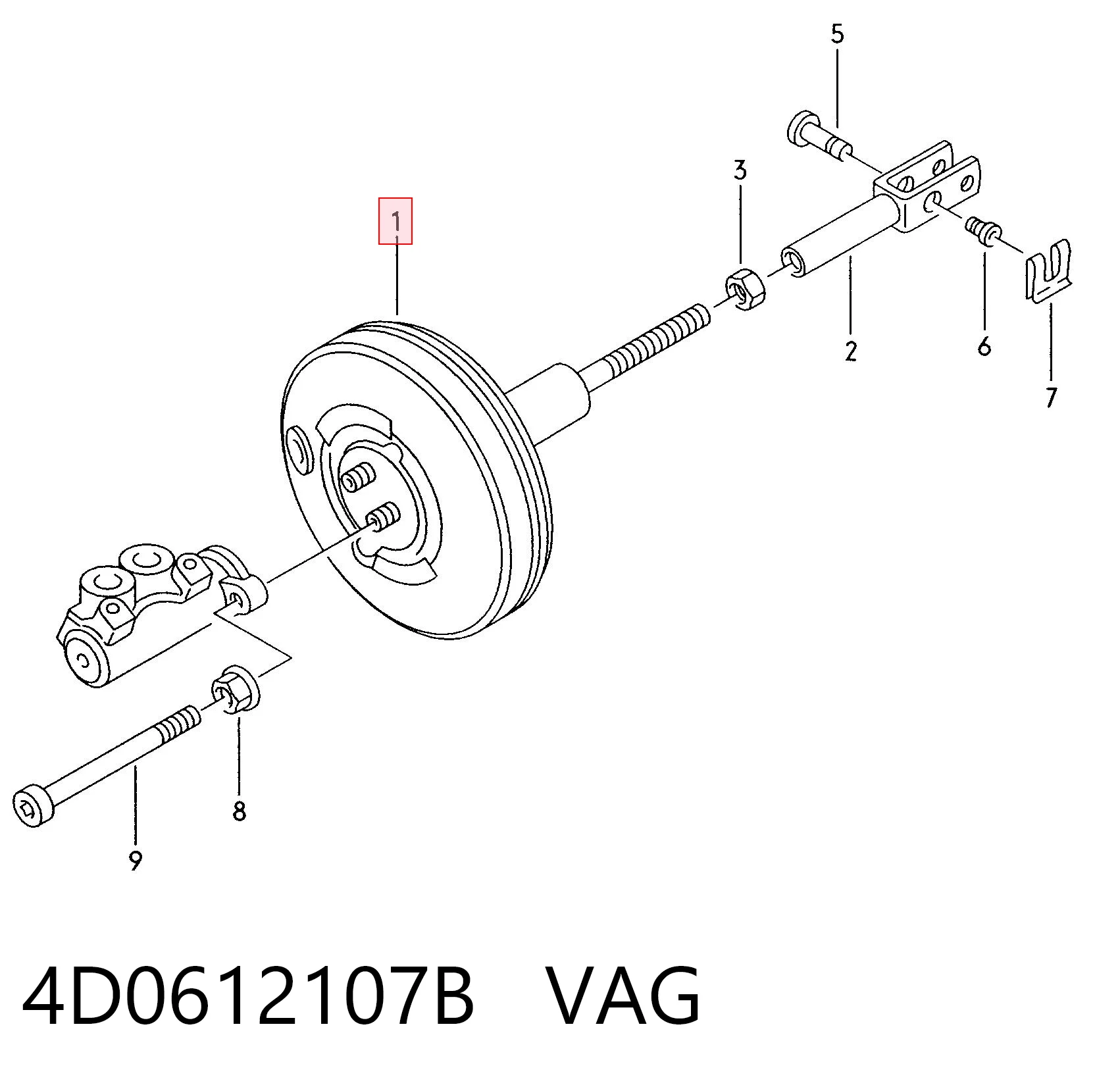 Comprar Servofreno Audi A8 4D2, 4D8 a bajo precio