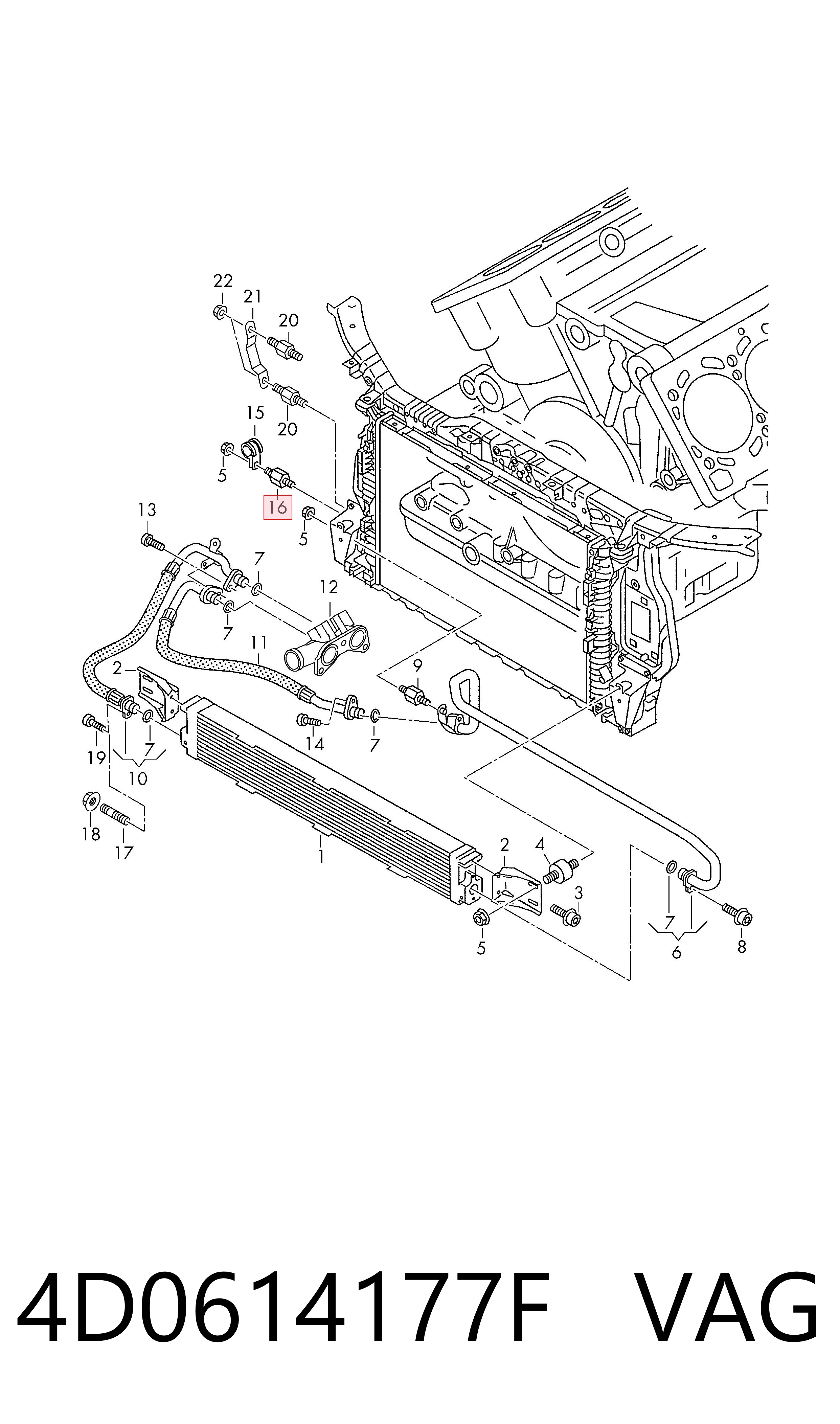 4D0614177F VAG