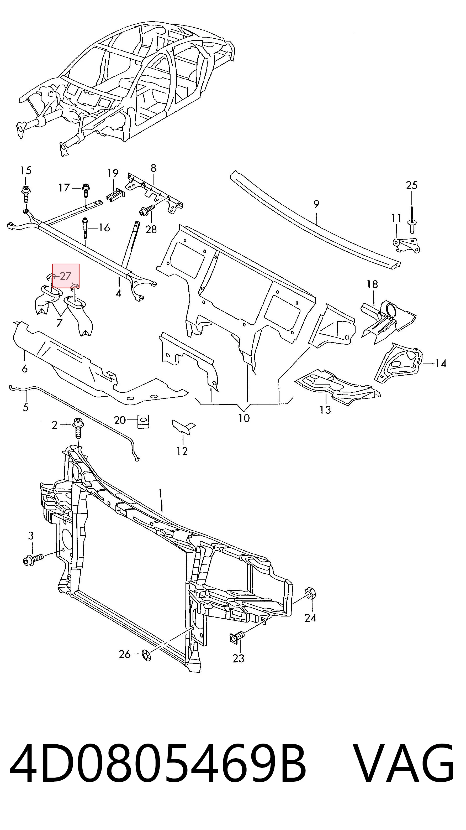 4D0805469B VAG