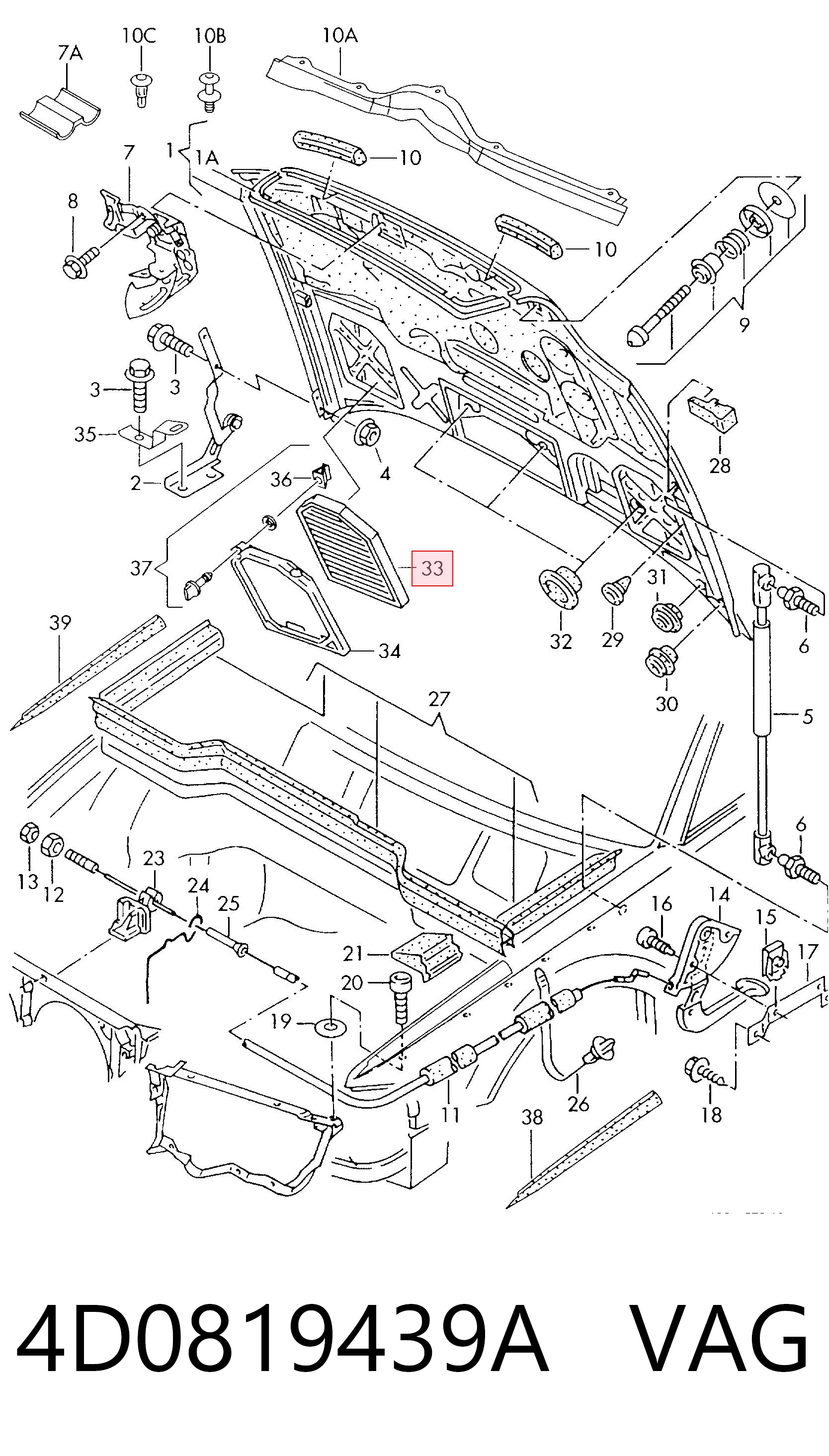 4D0819439A VAG