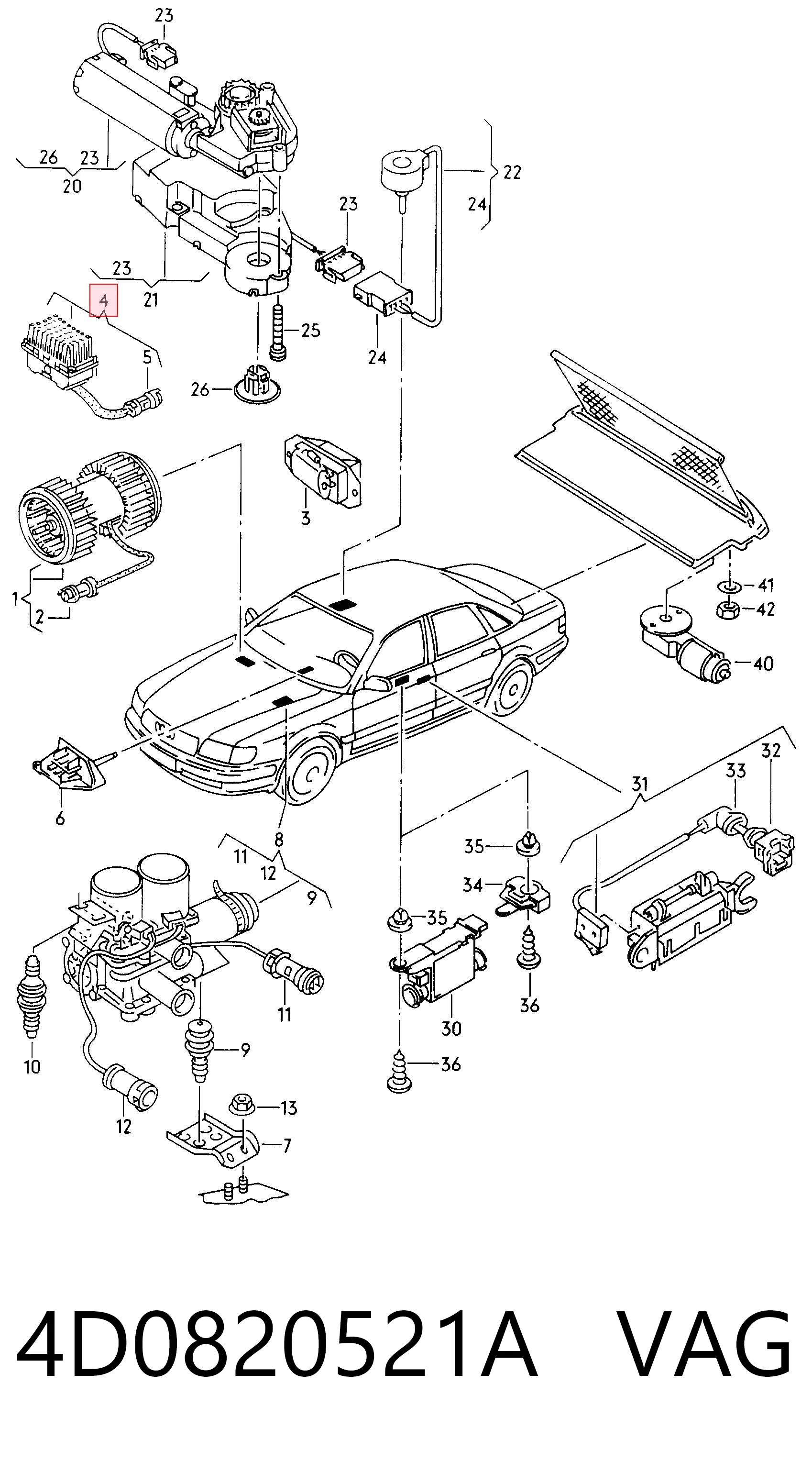 4D0820521A VAG