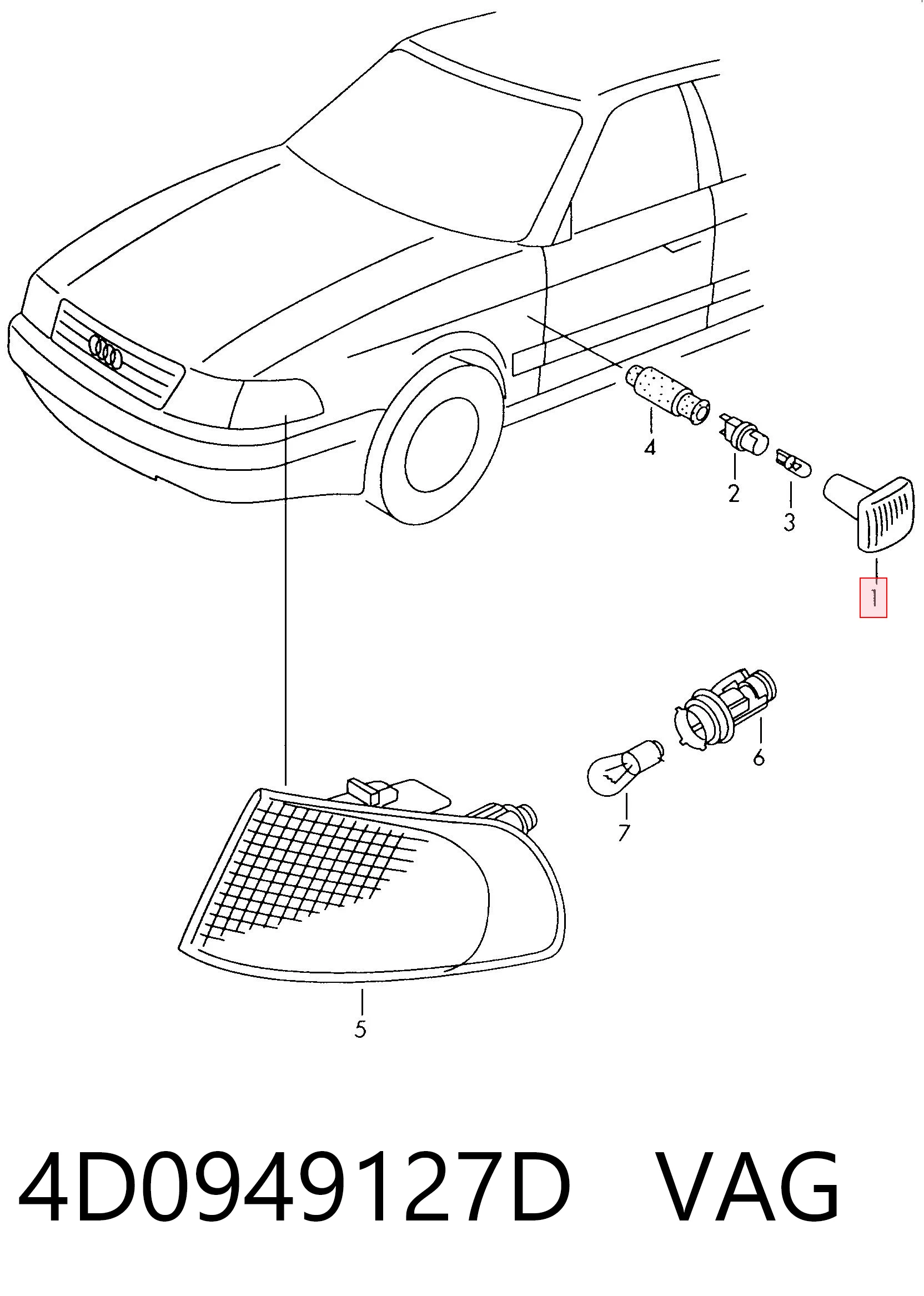 4D0949127D VAG