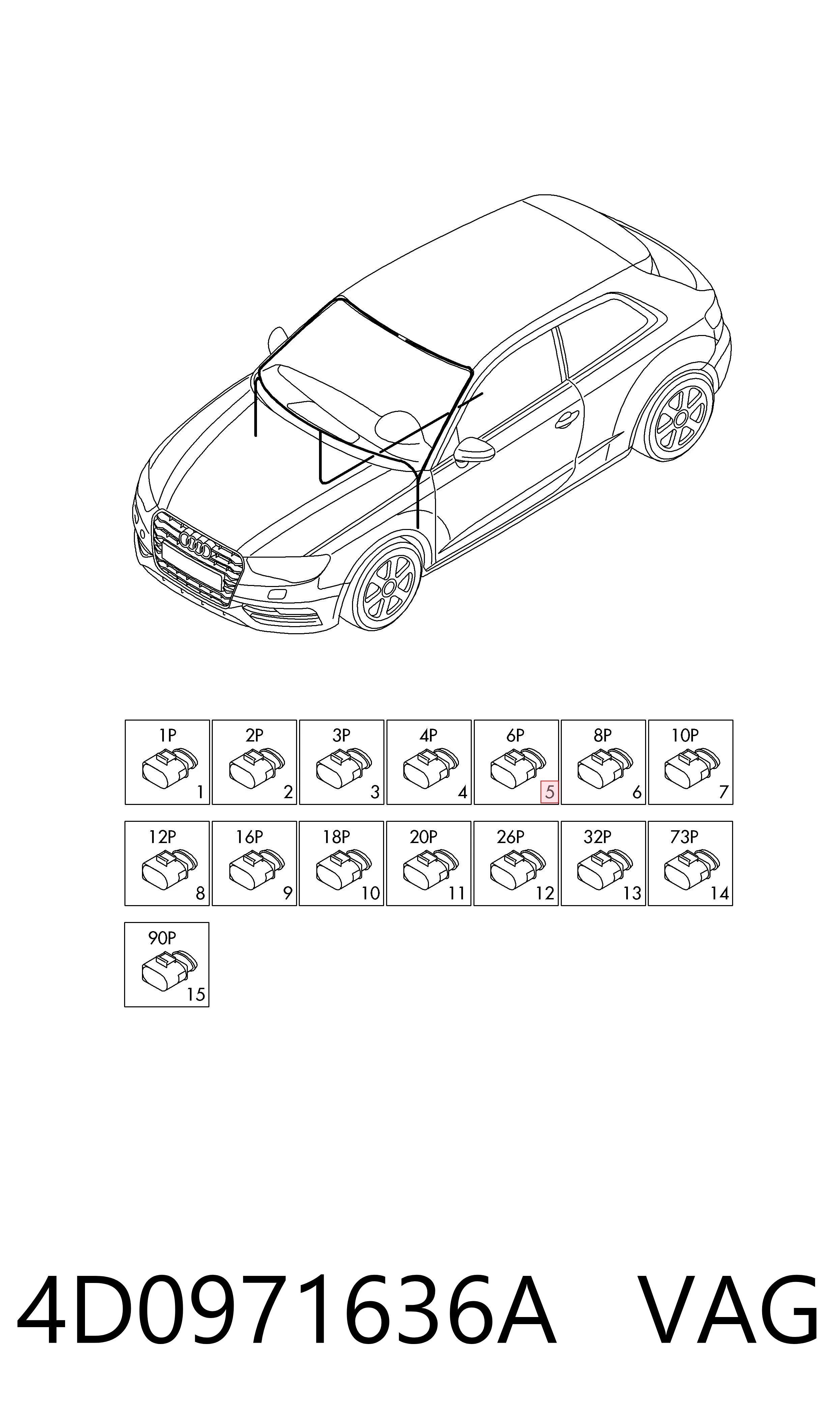 4D0971636A VAG 