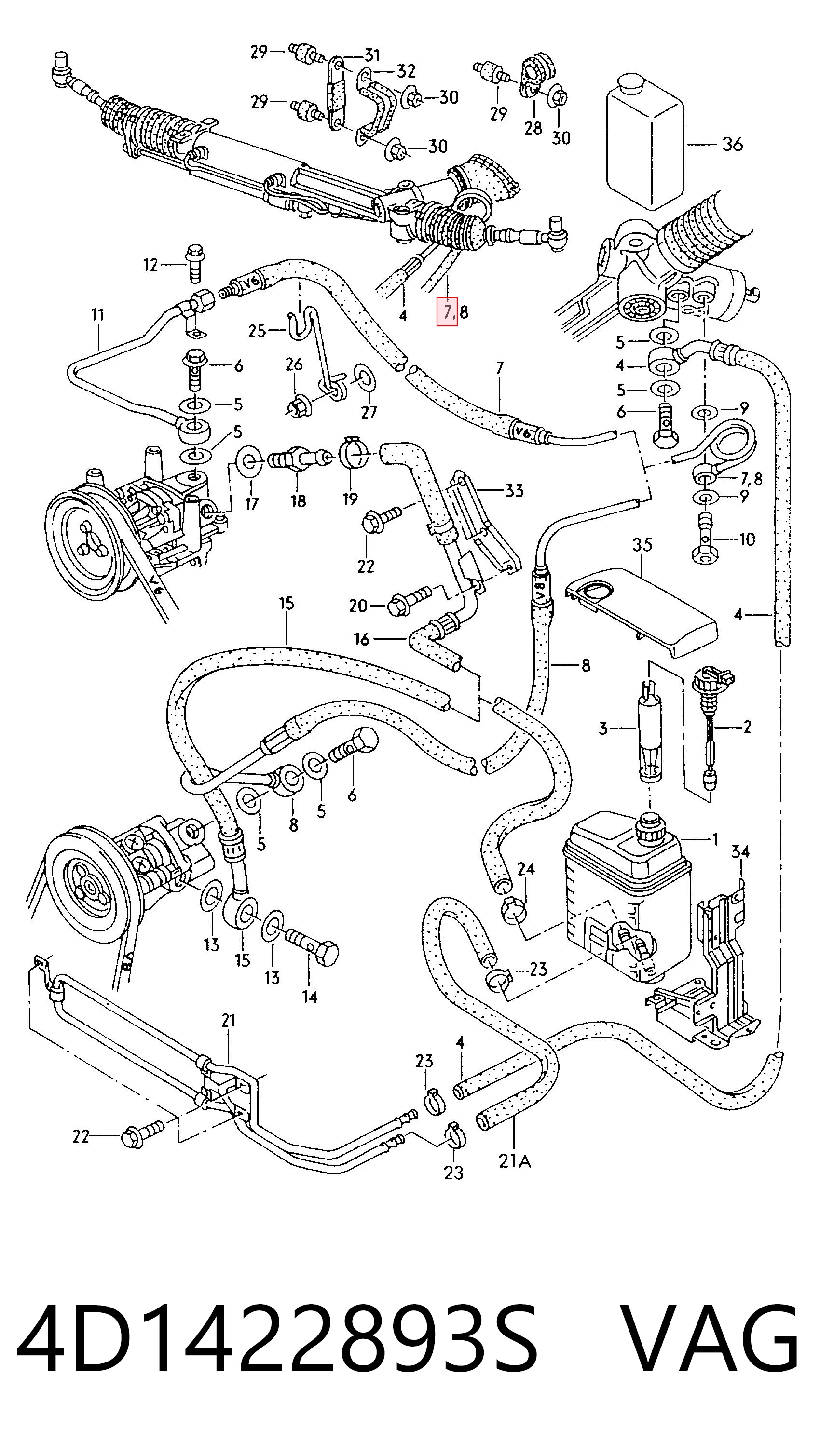 4D1422893S VAG