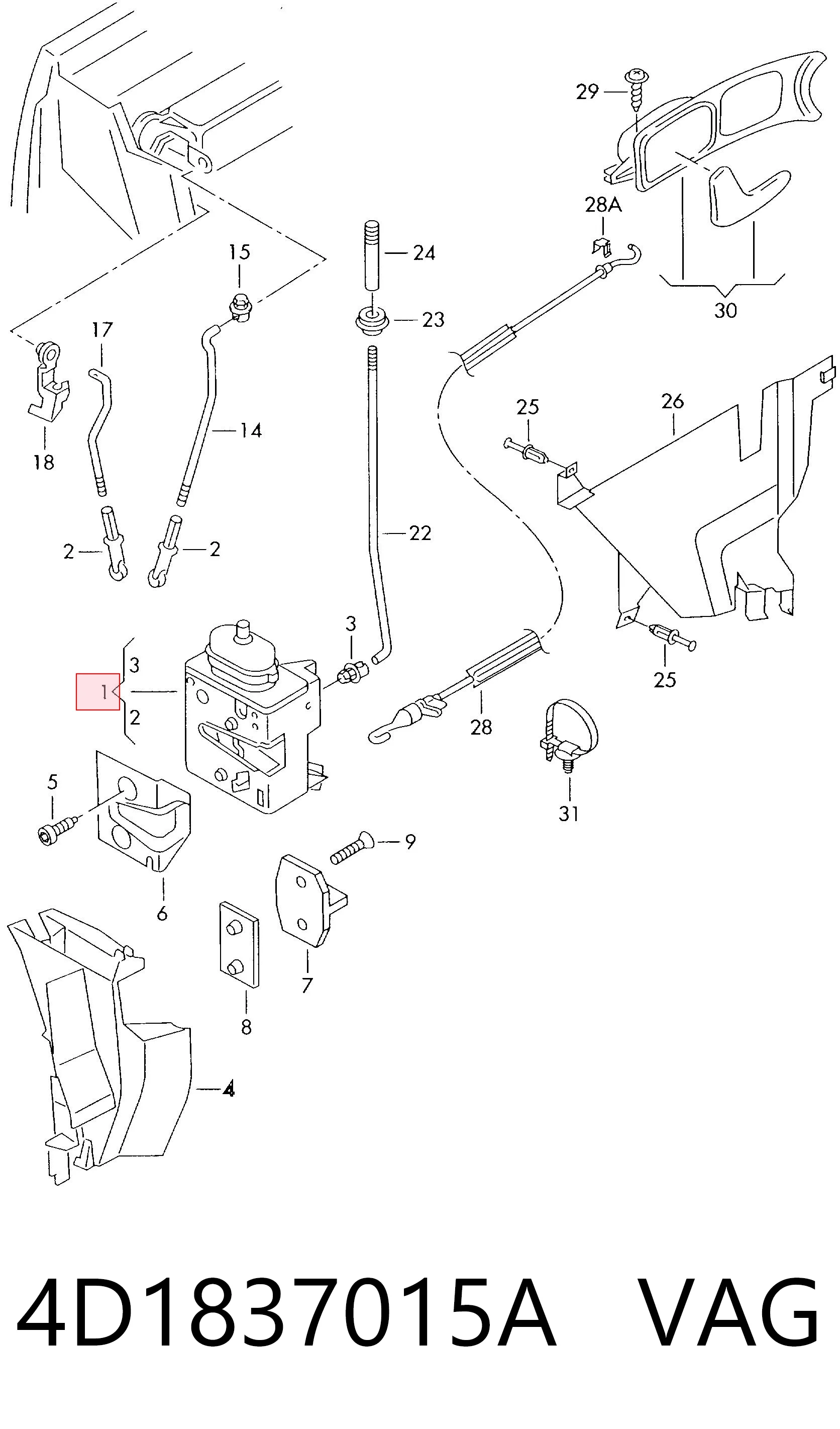 4D1837015A VAG