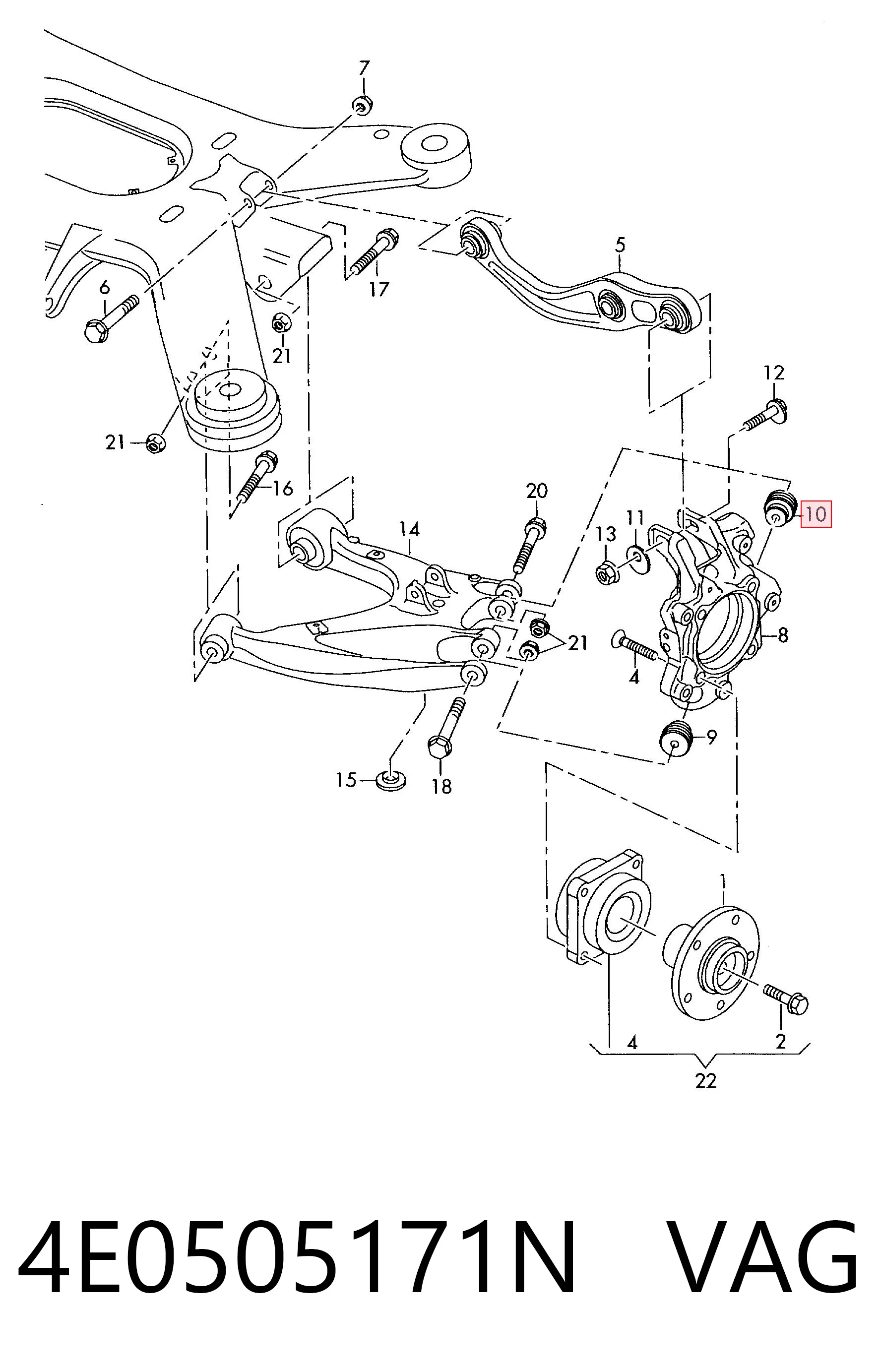 4E0505171N VAG