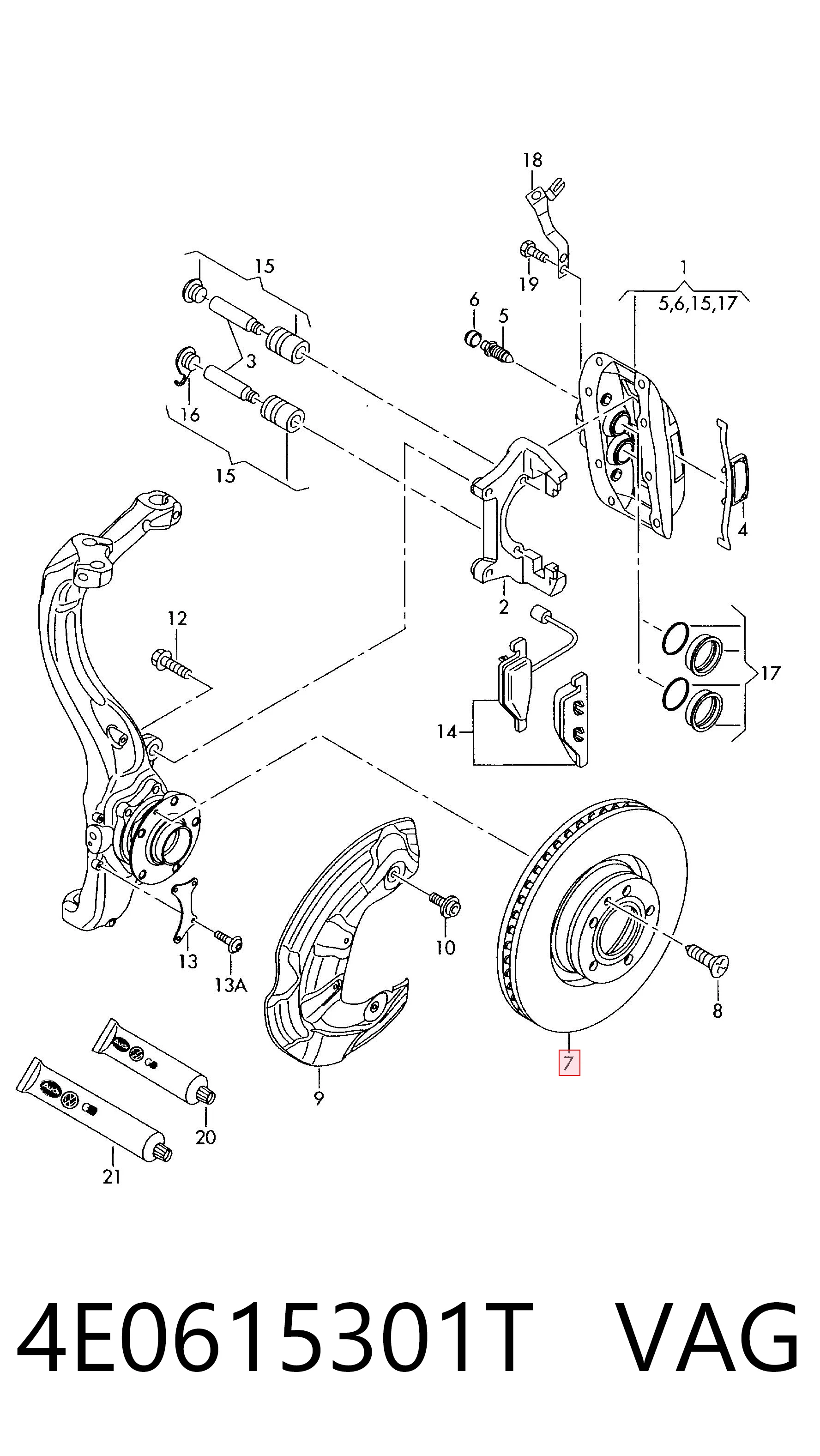 4E0615301T VAG