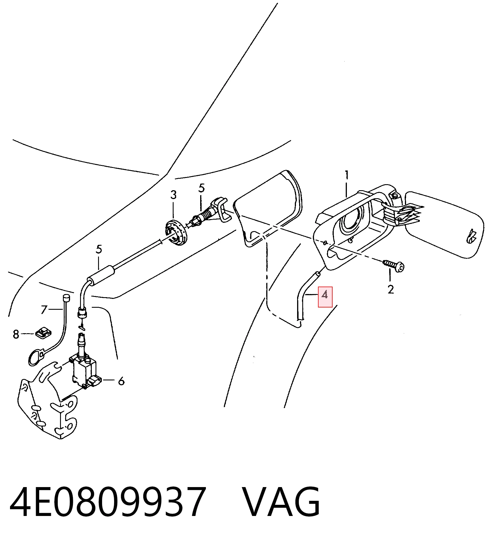 4E0809937 VAG