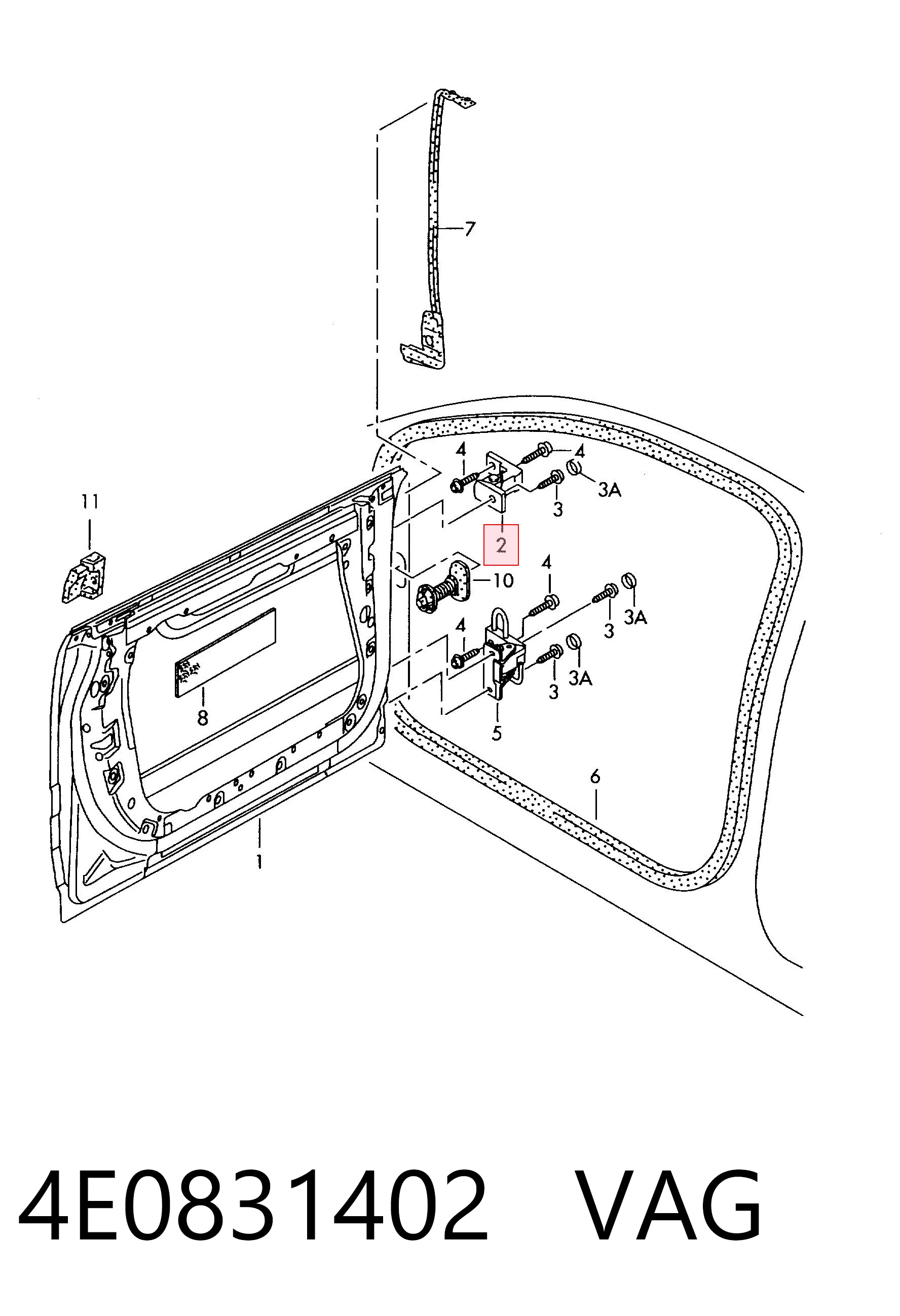 4E0831402 VAG
