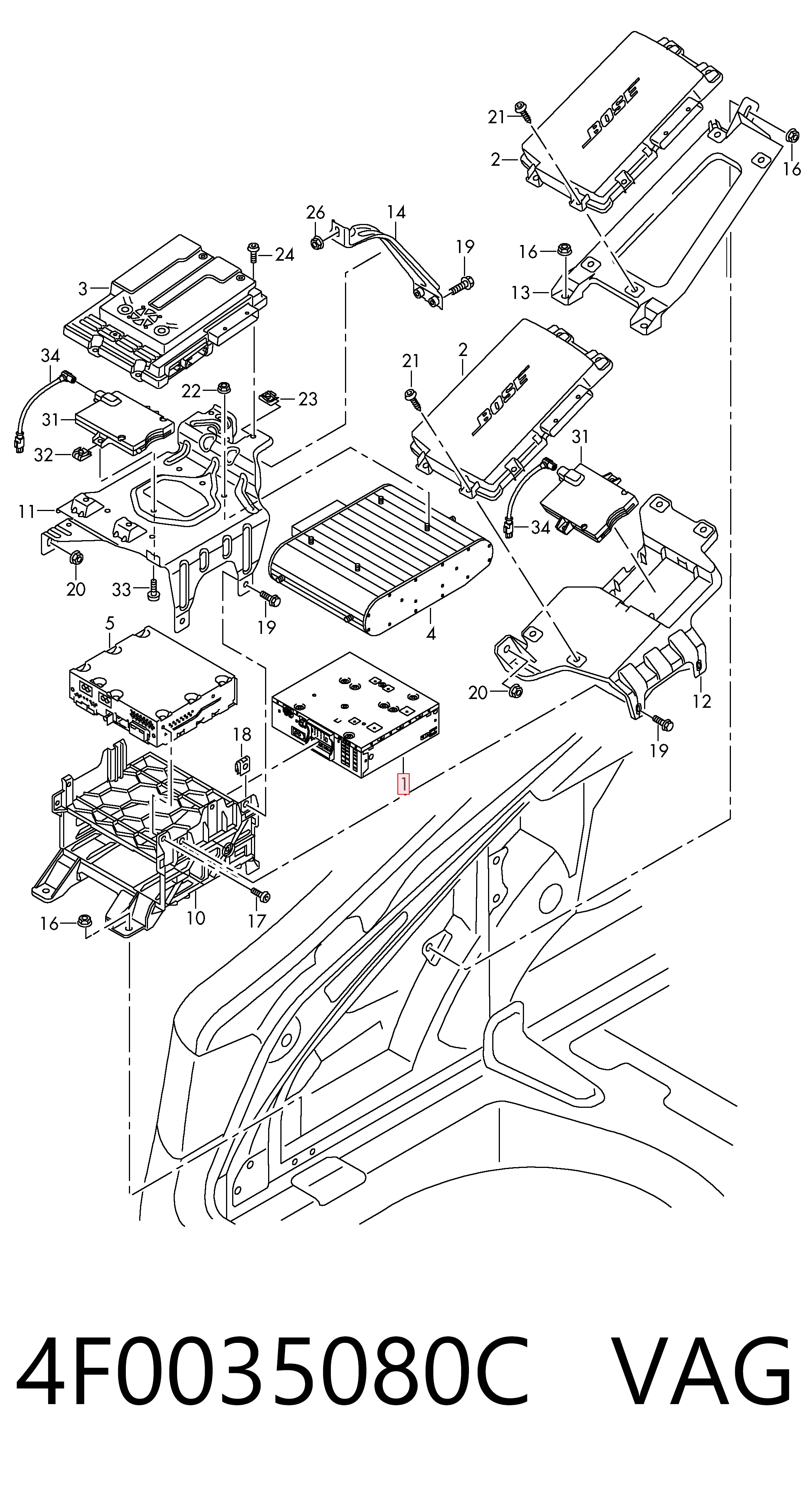Comprar Radio Audi A6 C6 4F2